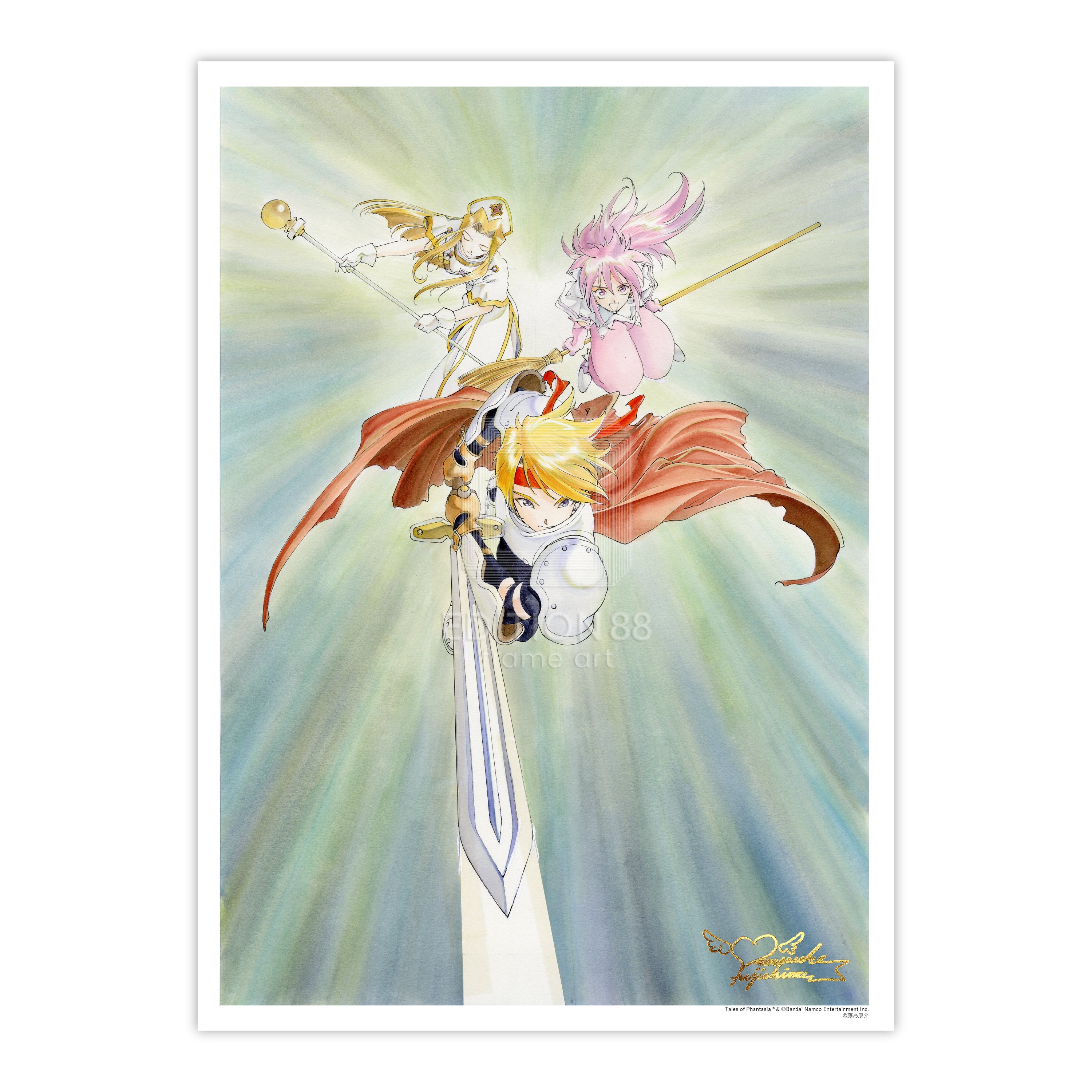 Tales of Phantasia, 88Graph #1 / Kosuke Fujishima