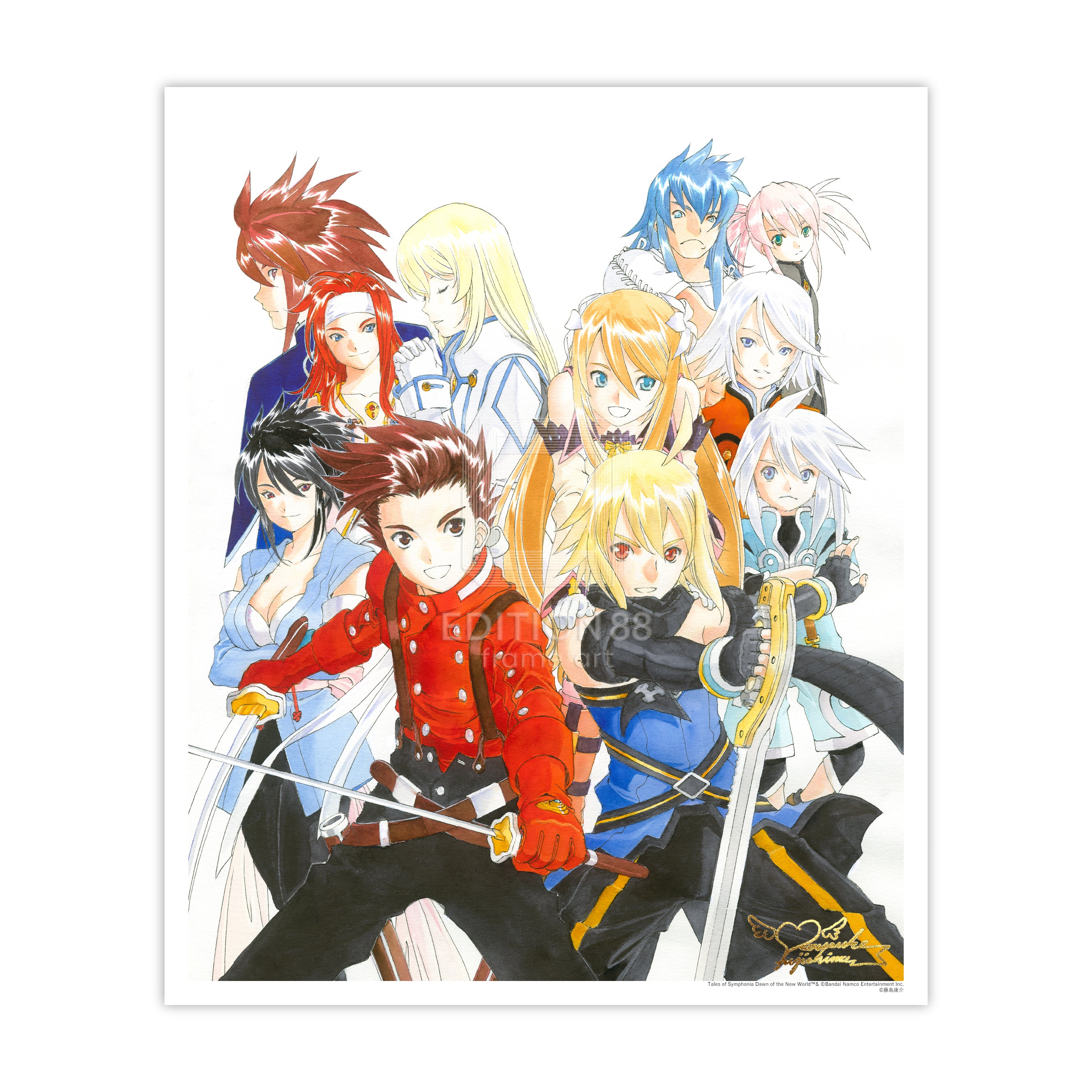 Tales of Symphonia -Knight of Ratatosk-, 88Graph / Kosuke Fujishima