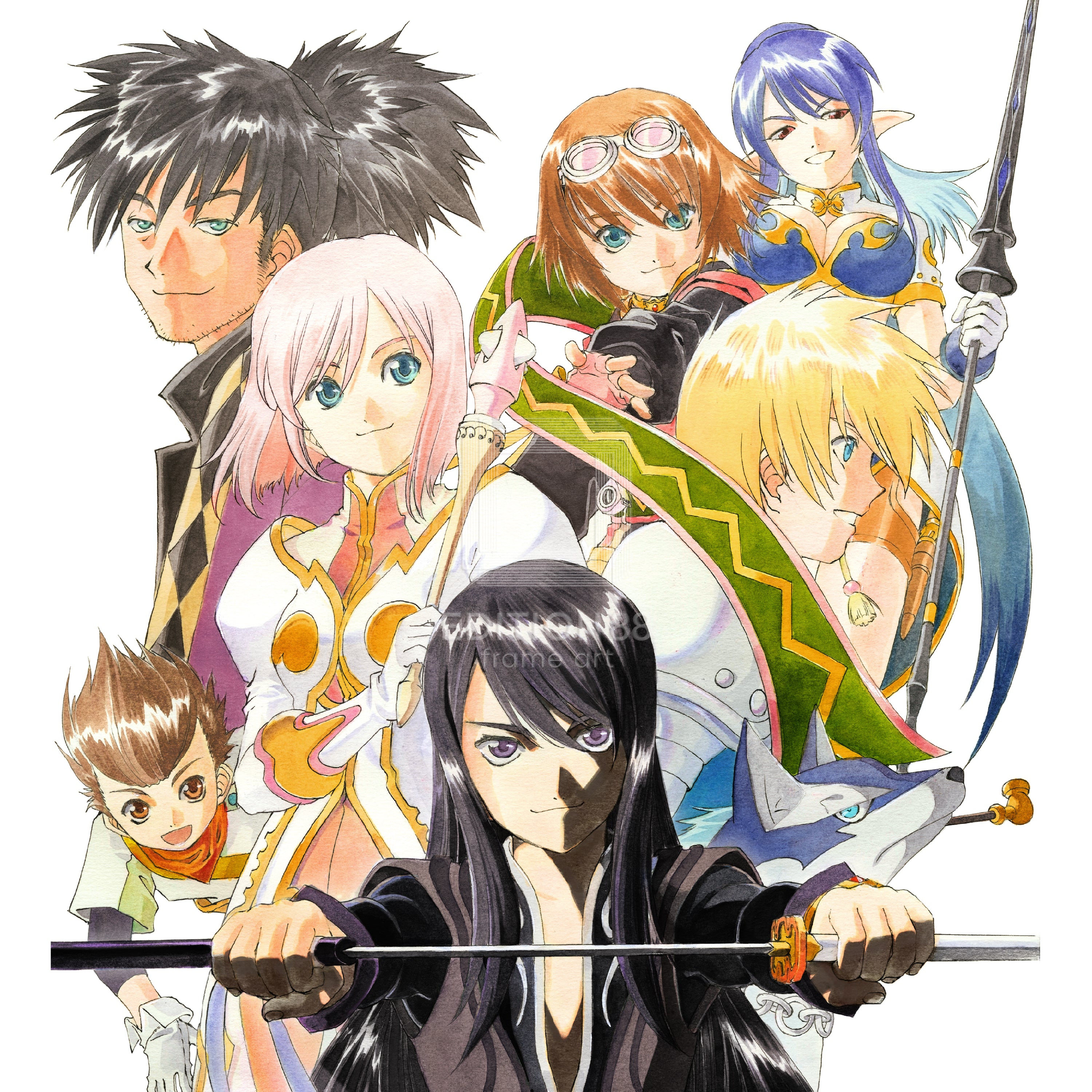 Tales of Vesperia, 88Graph #1 / Kosuke Fujishima