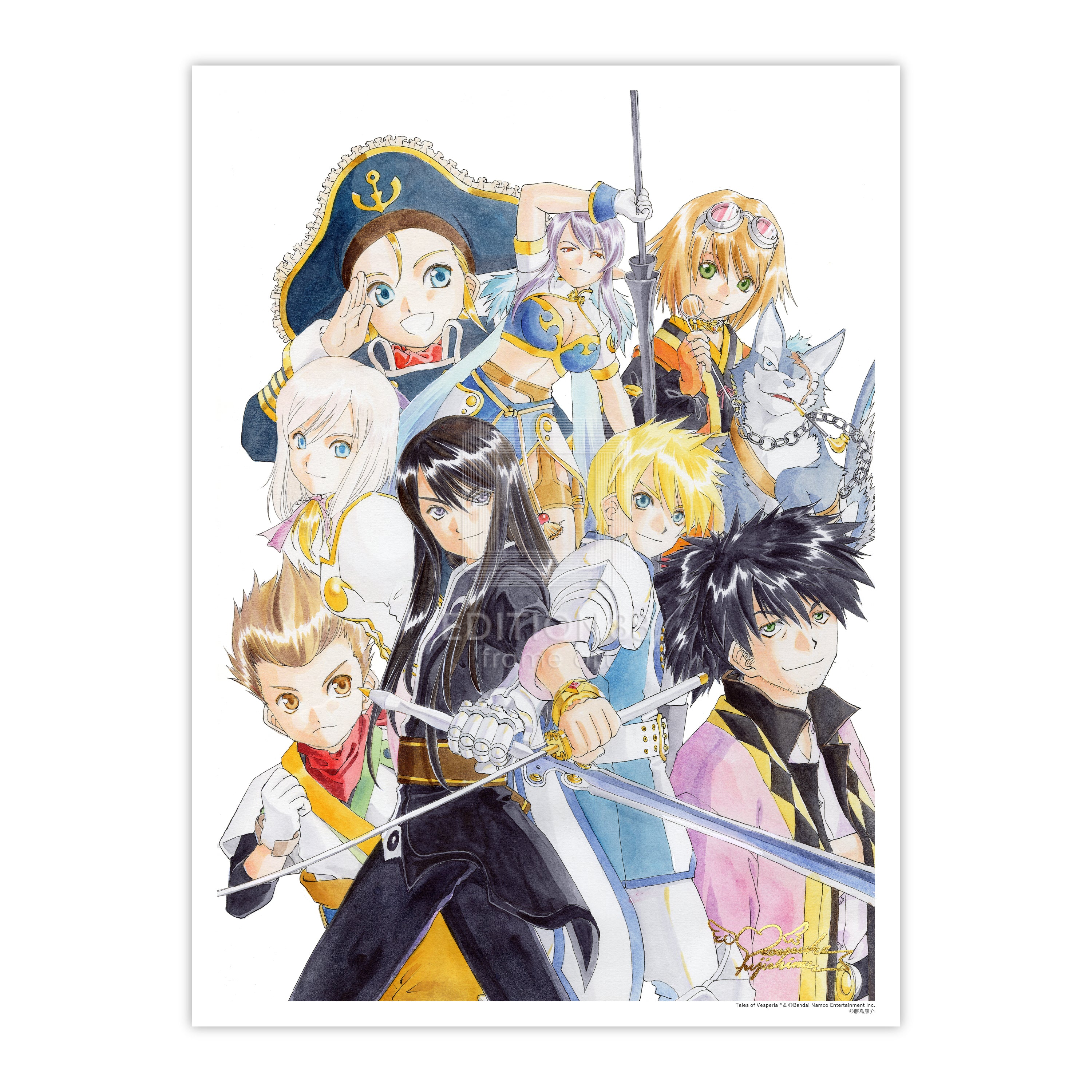 Tales of Vesperia, 88Graph #2 / Kosuke Fujishima