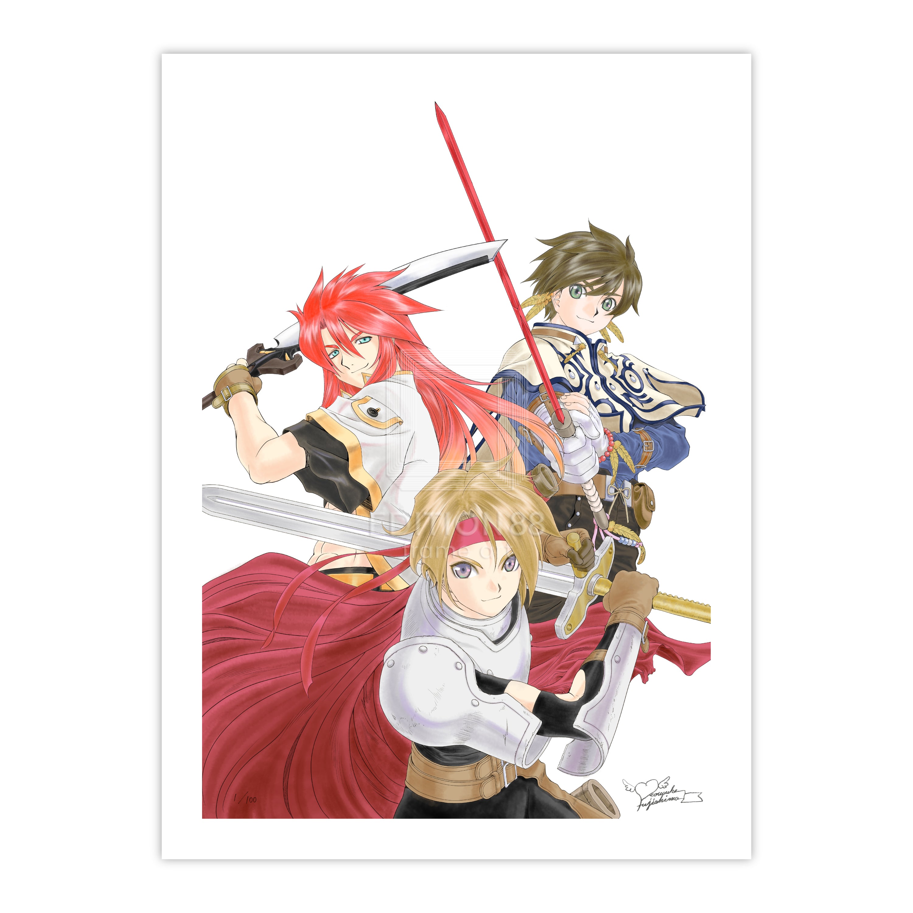 Tales of Series, 30th Anniversary, 88Graph / Kosuke Fujishima