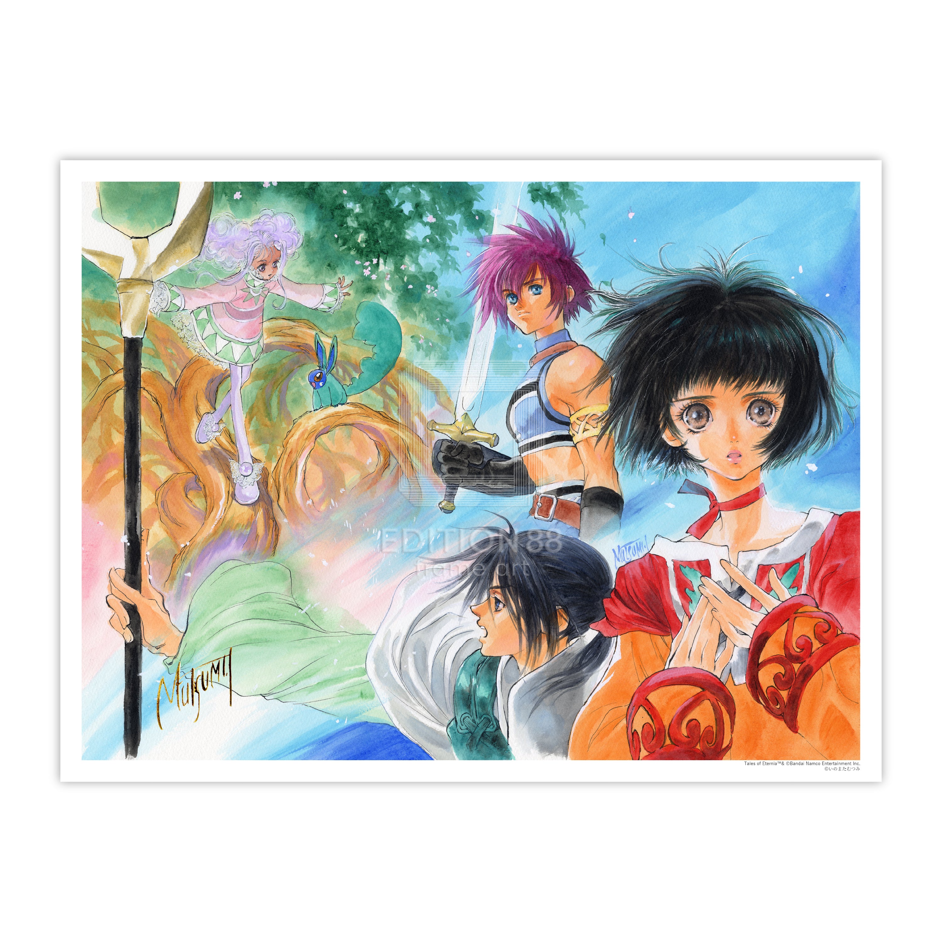 Tales of Eternia, 88Graph #1 / Mutsumi Inomata