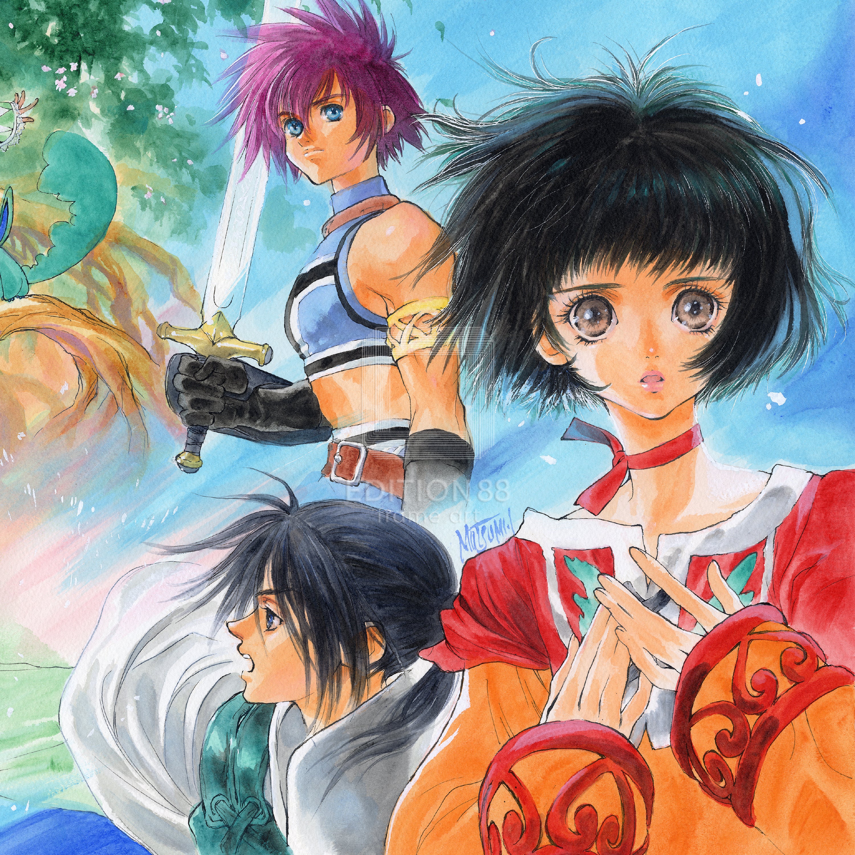 Tales of Eternia, 88Graph #1 / Mutsumi Inomata