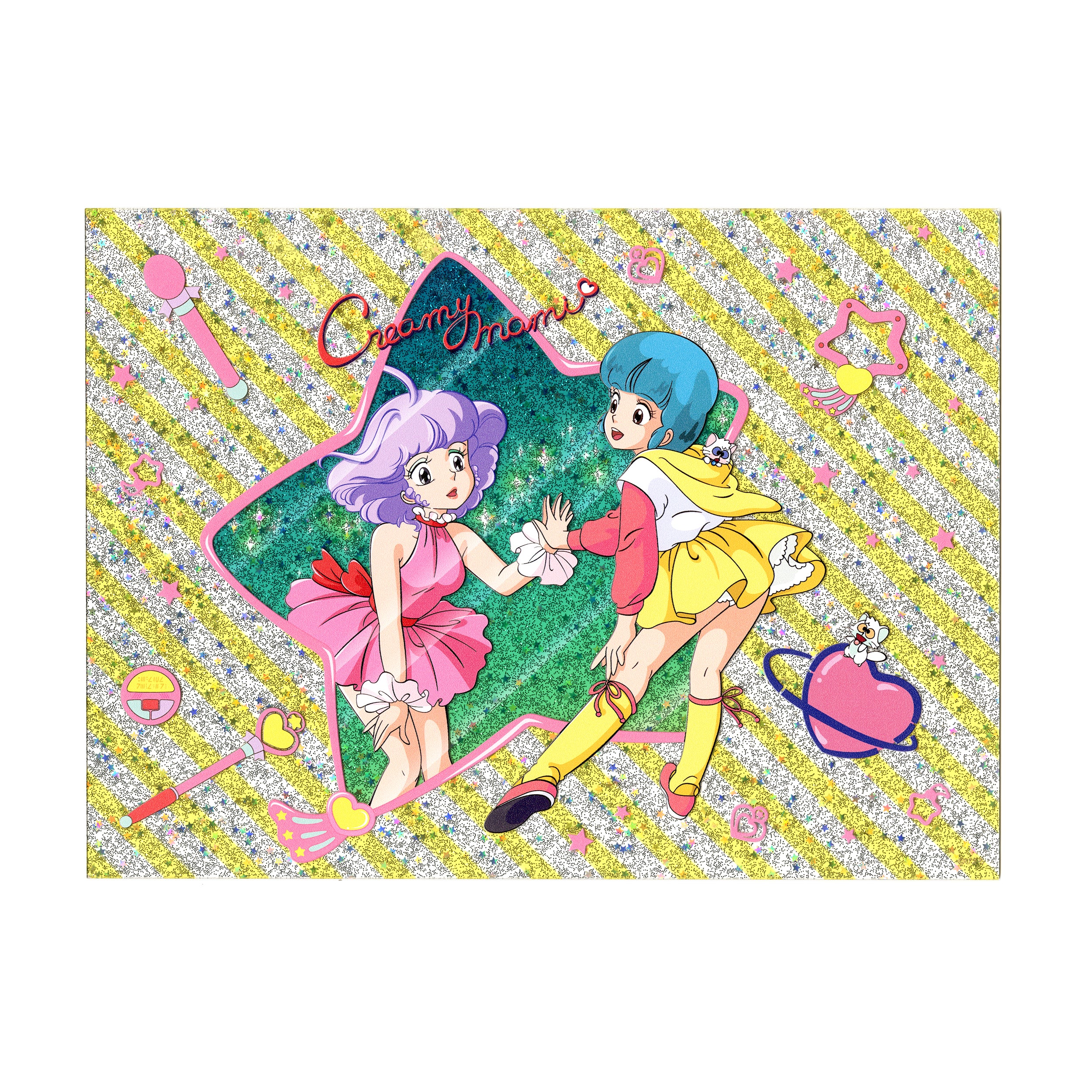 Magical Angel Creamy Mami, 88Graph, Acrylic #2 (Transformation scene)