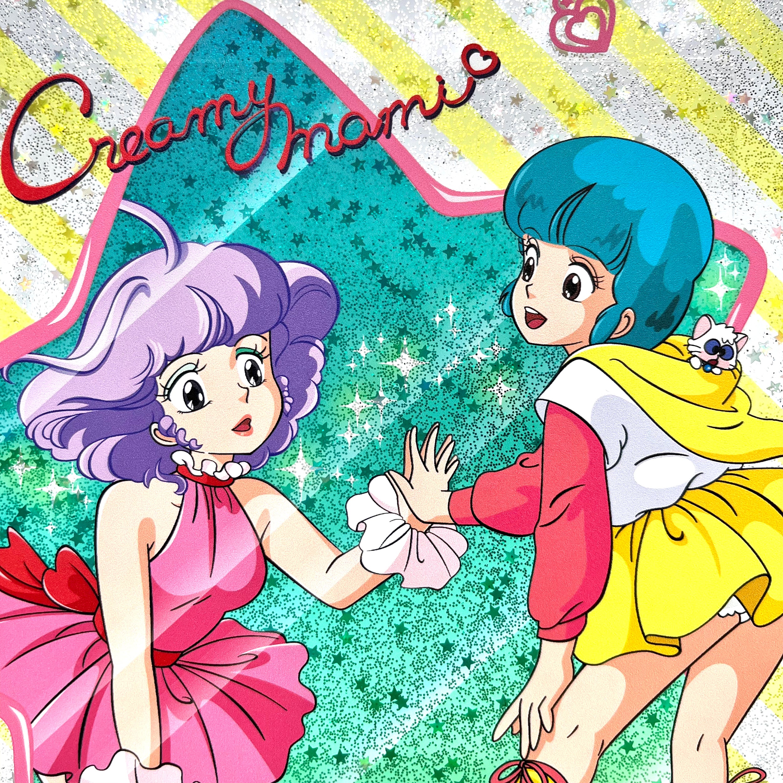 Magical Angel Creamy Mami, 88Graph, Acrylic #2 (Transformation scene)