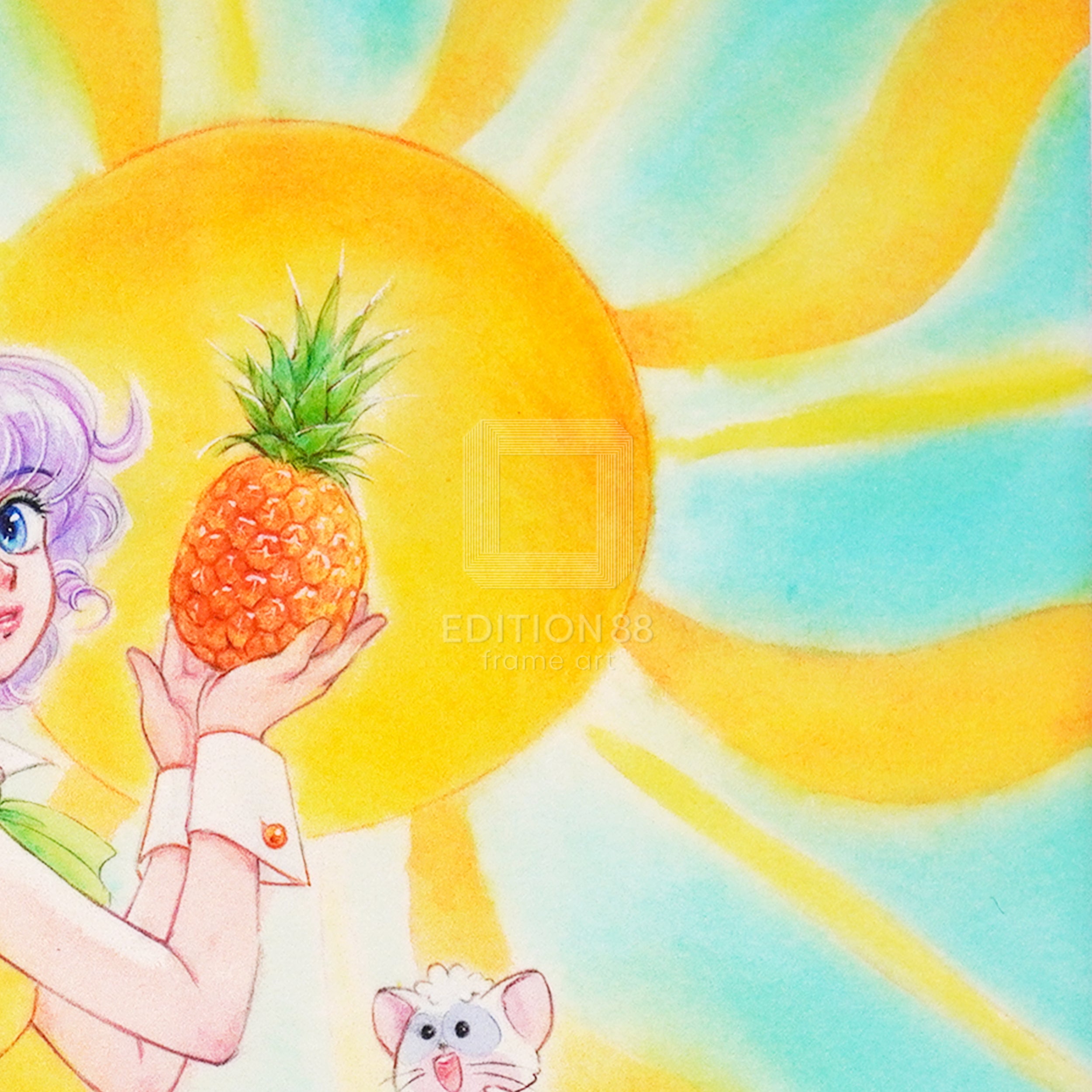 魔法天使奶油麻美,88Graph 迷你「菠蘿公主」/ Akemi Takada