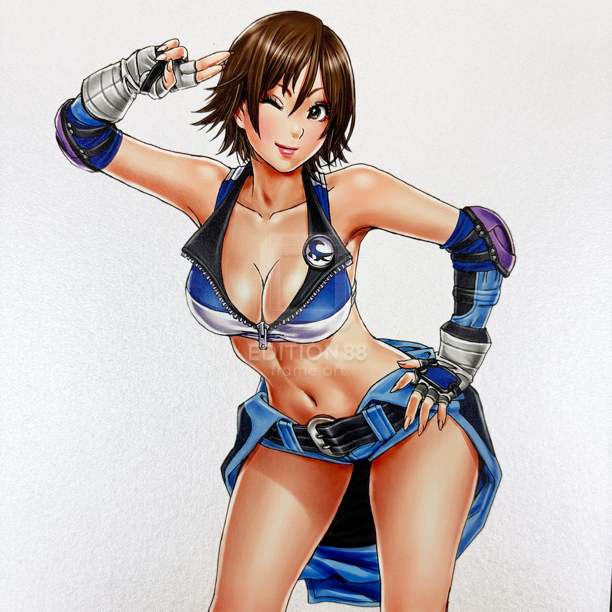 TEKKEN BISHOUJO Asuka Kazama 和 Emilie "Lili" de Rochefort,88Graph / Shunya Yamashita