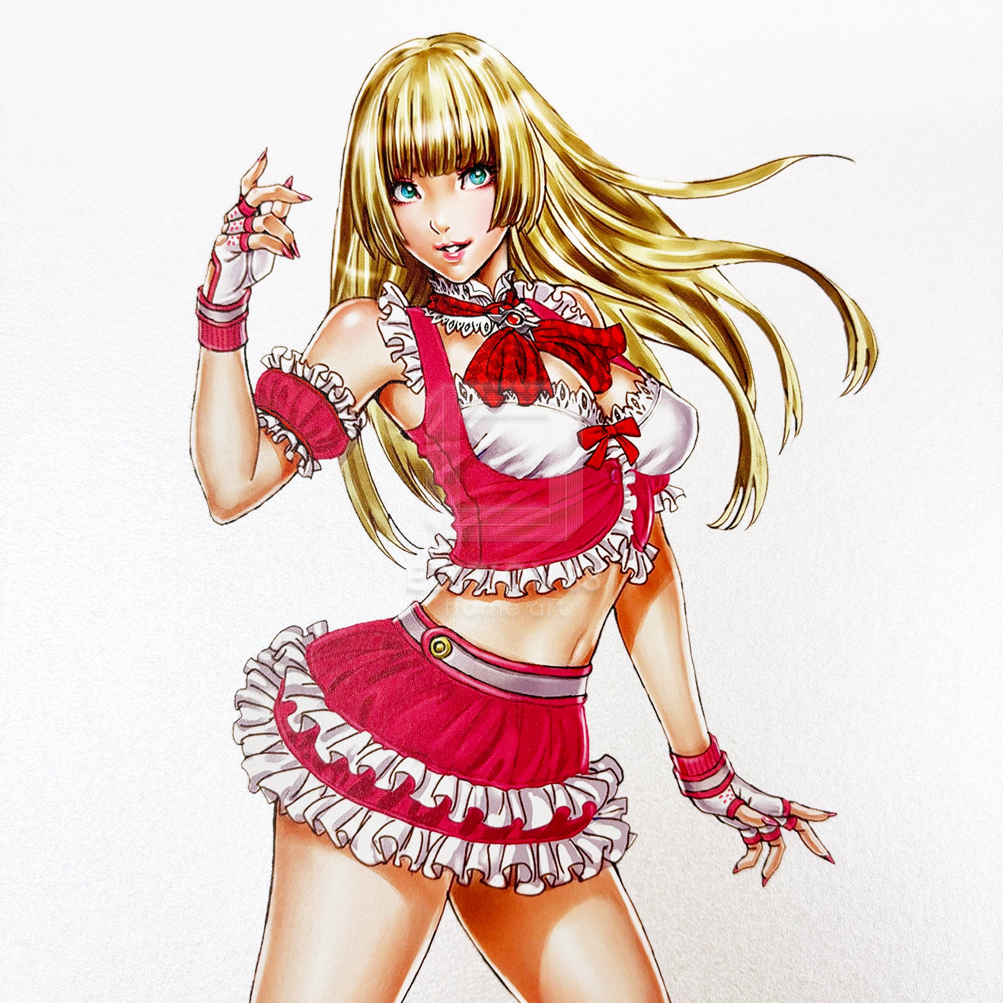 TEKKEN BISHOUJO Asuka Kazama 和 Emilie "Lili" de Rochefort,88Graph / Shunya Yamashita