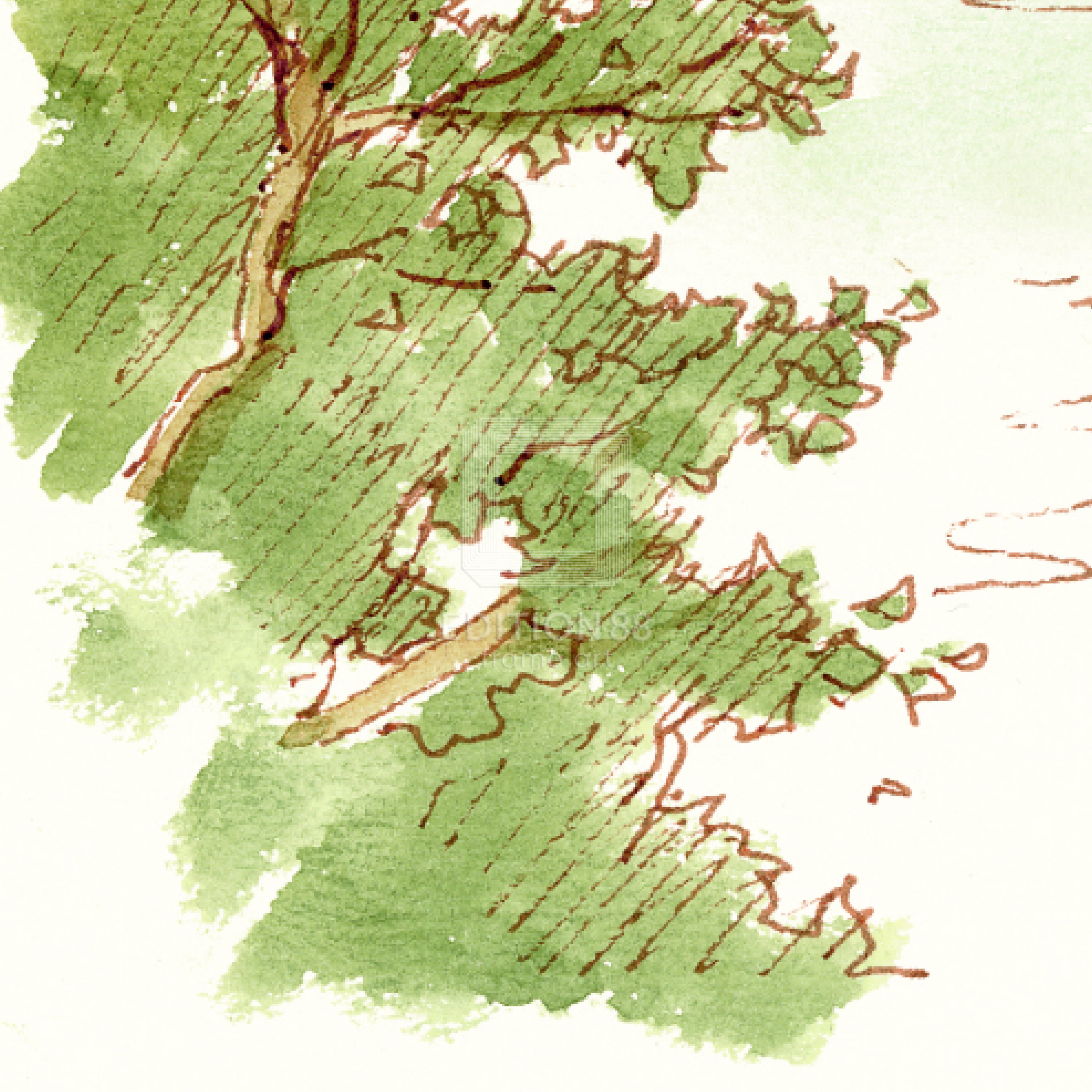 Tokyo Genso / 88Graph Mini 'Kiyomizu-dera Genso (watercolor)'