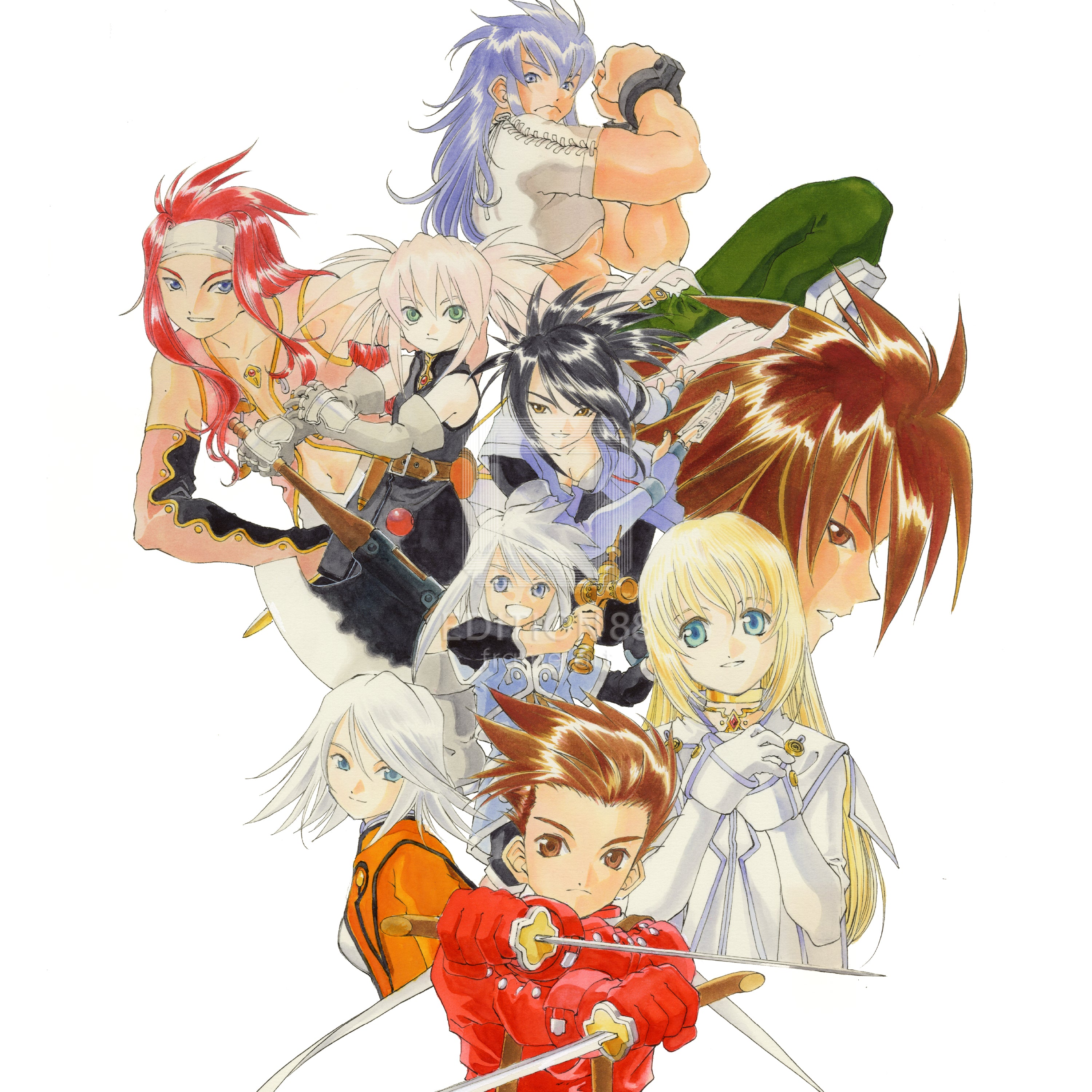 Tales of Symphonia, 88Graph #1 / Kosuke Fujishima