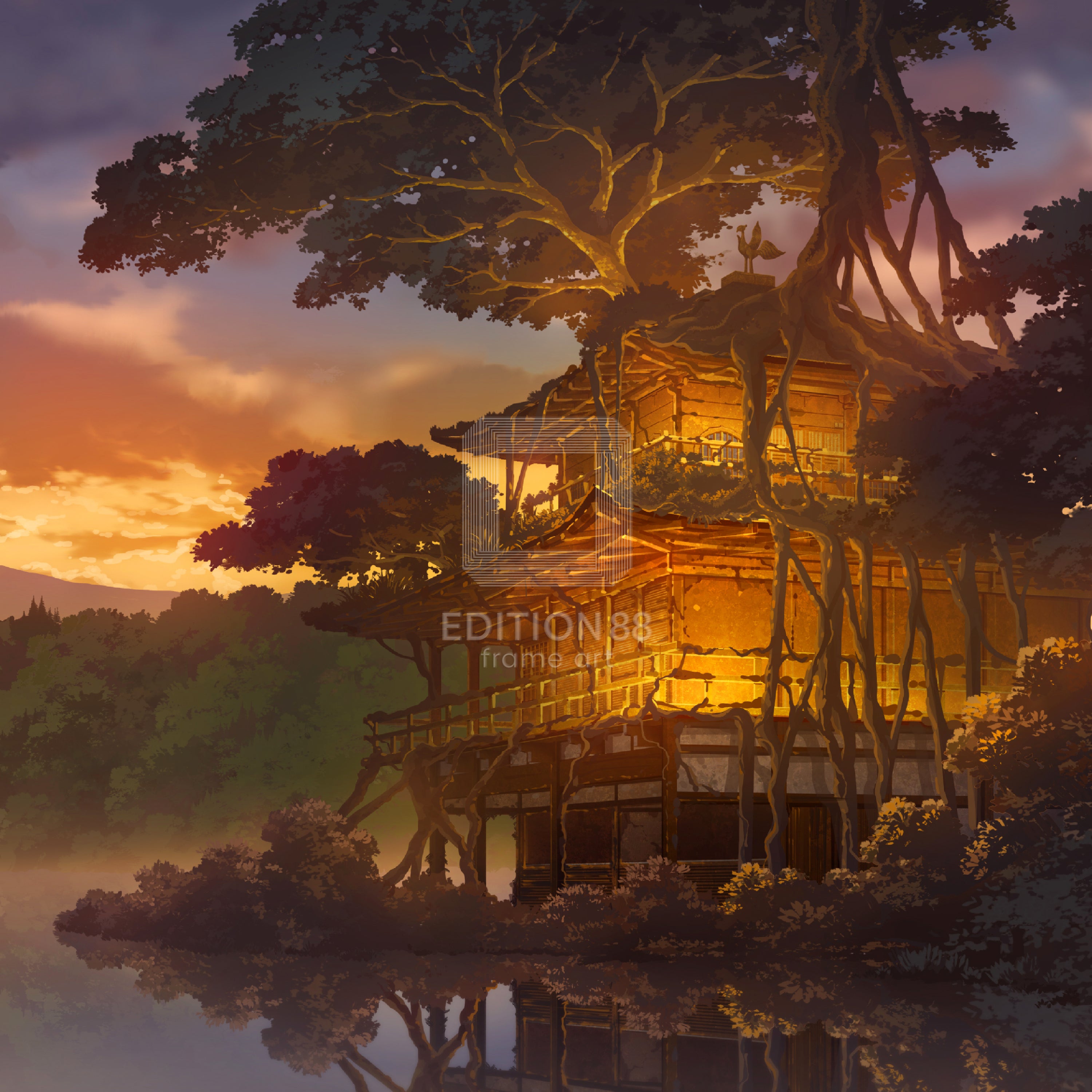 Tokyo Genso / 88Graph Acrylic 'Kinkaku-ji Genso'