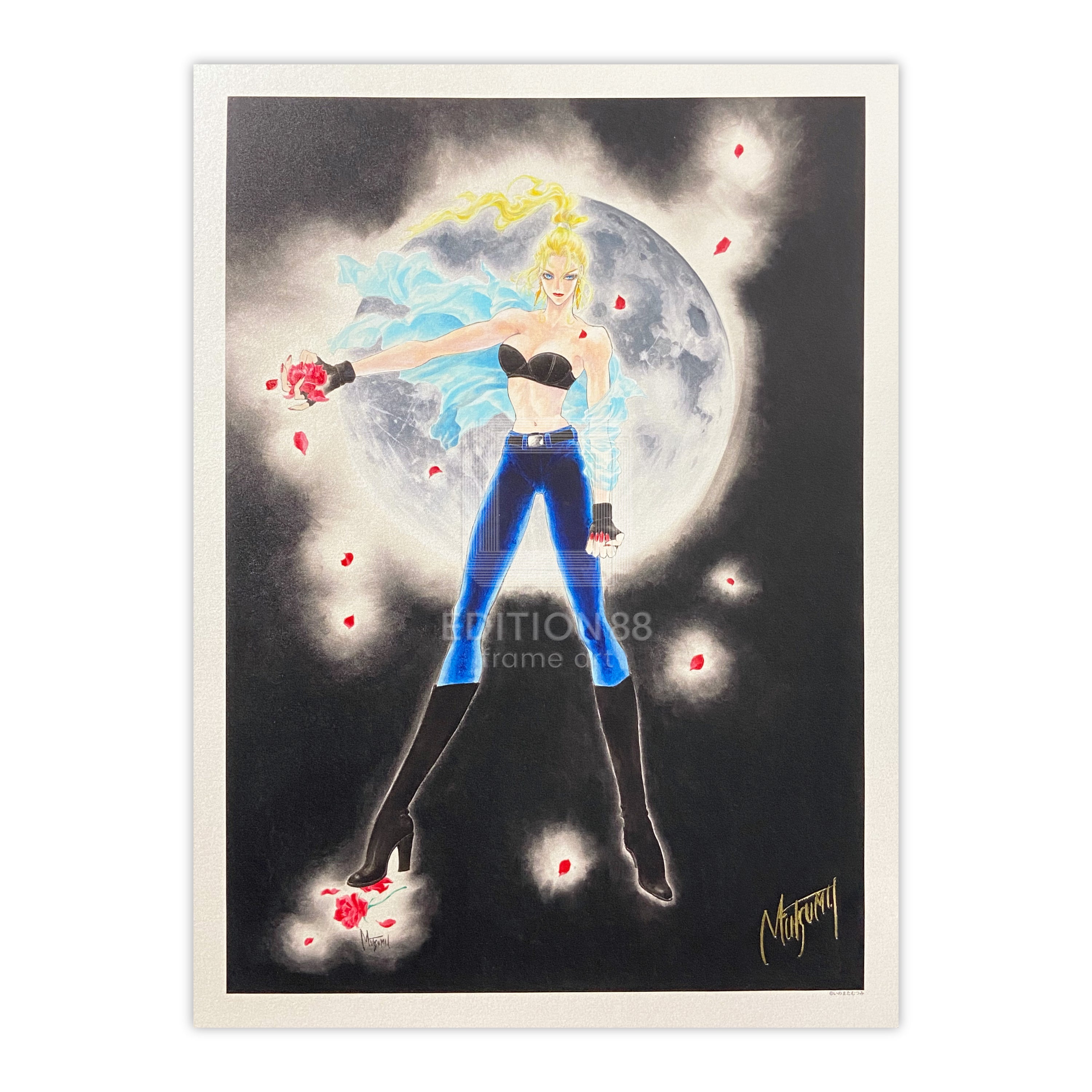 88Graph 'Moon & Rose' (Platinum) / Mutsumi Inomata