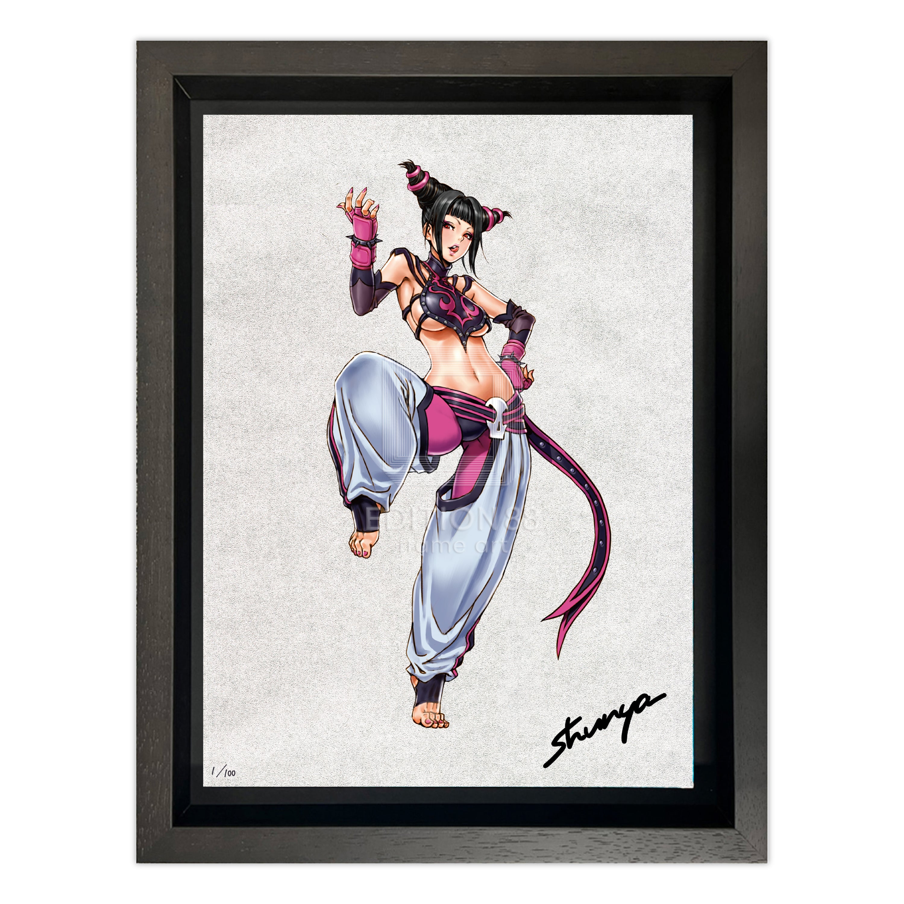 STREET FIGHTER BISHOUJO Juri, 88Graph (Silver) / Shunya Yamashita