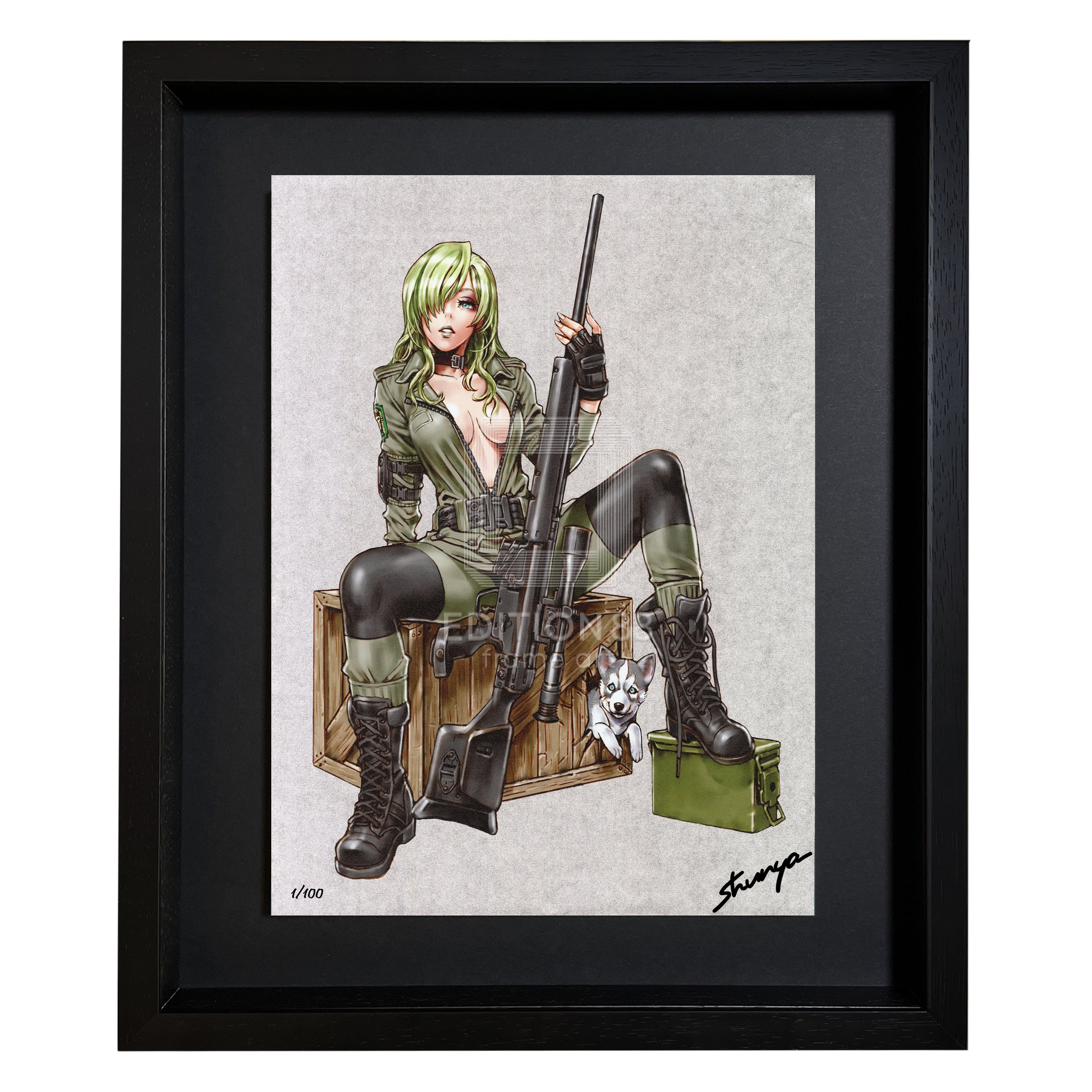 Metal Gear Solid BISHOUJO Sniper Wolf, 88Graph (Silver) / Shunya Yamashita