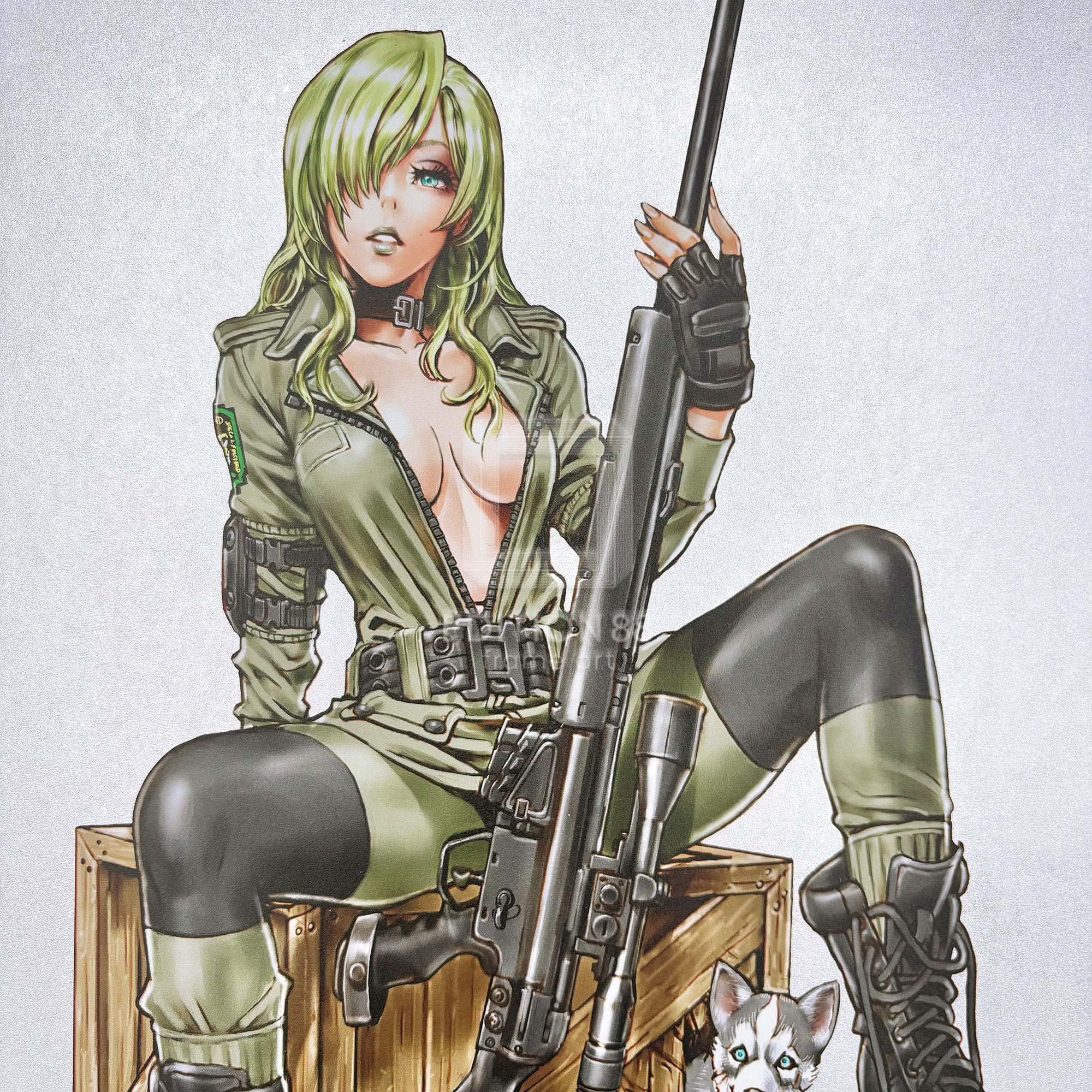 Metal Gear Solid BISHOUJO Sniper Wolf, 88Graph (Silver) / Shunya Yamashita