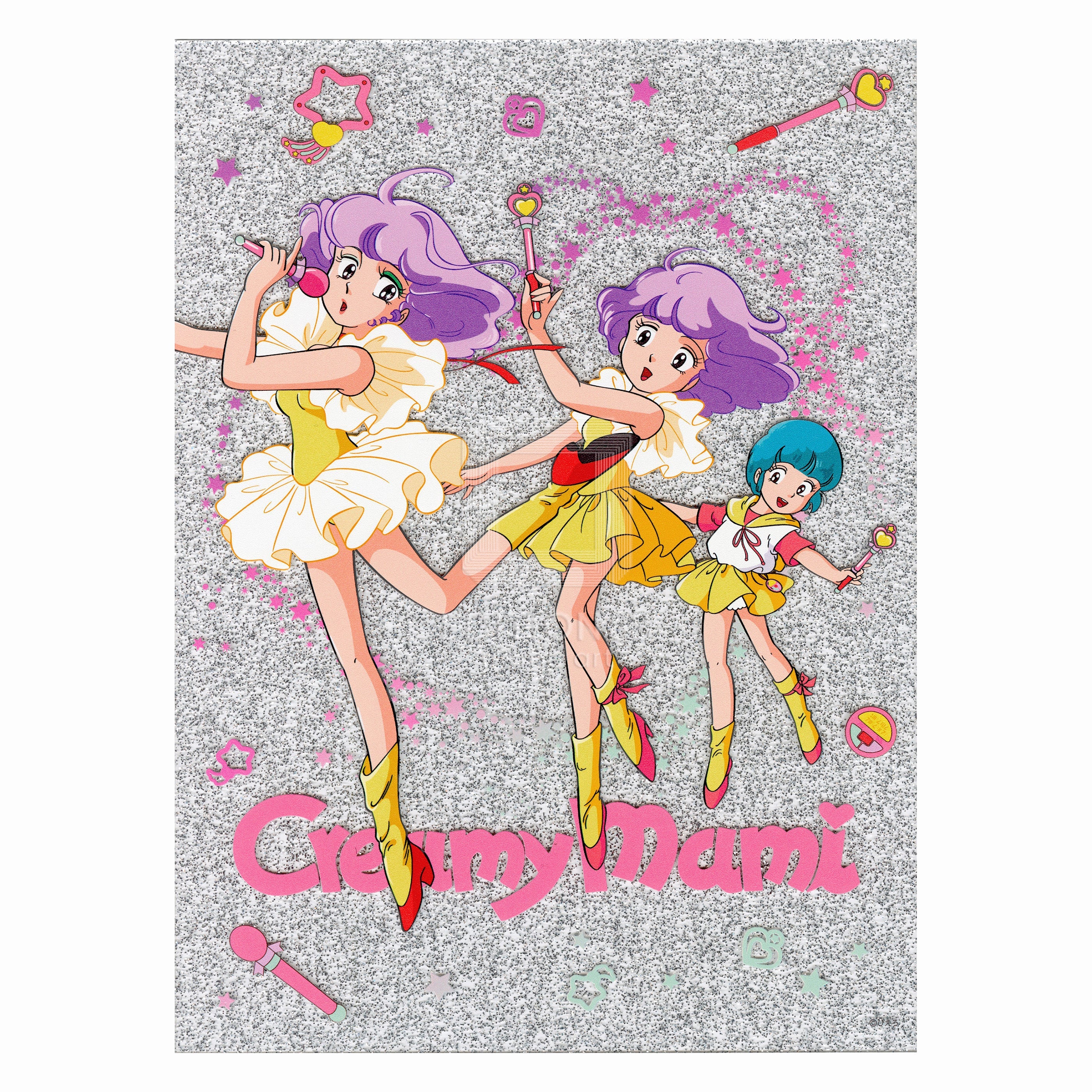 Magical Angel Creamy Mami, 88Graph, Acrylic #3 (Transformation scene)