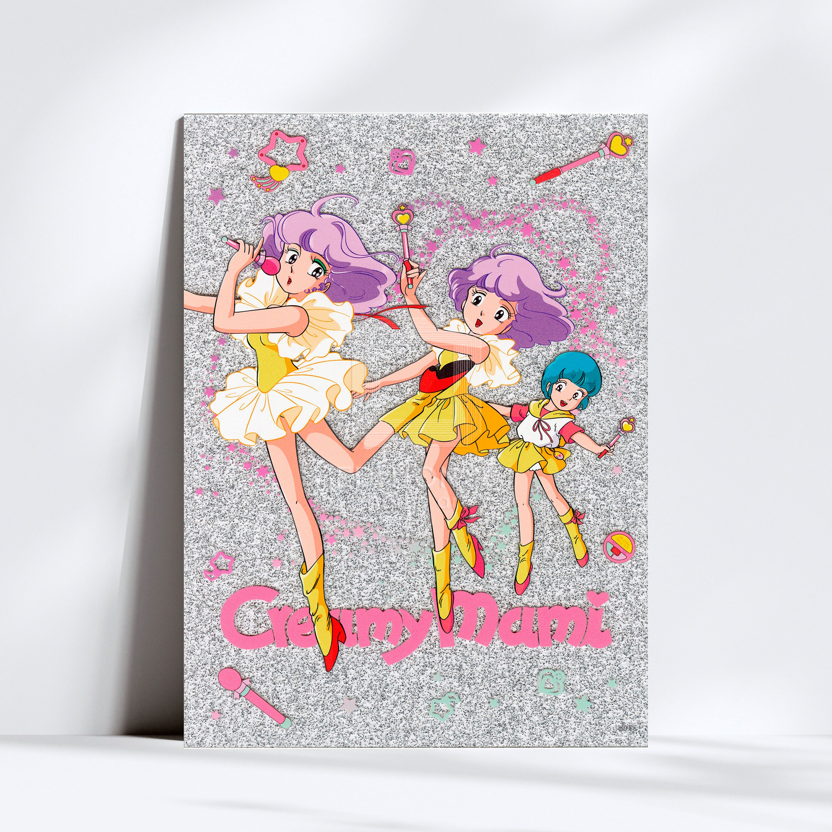 Magical Angel Creamy Mami, 88Graph, Acrylic #3 (Transformation scene)