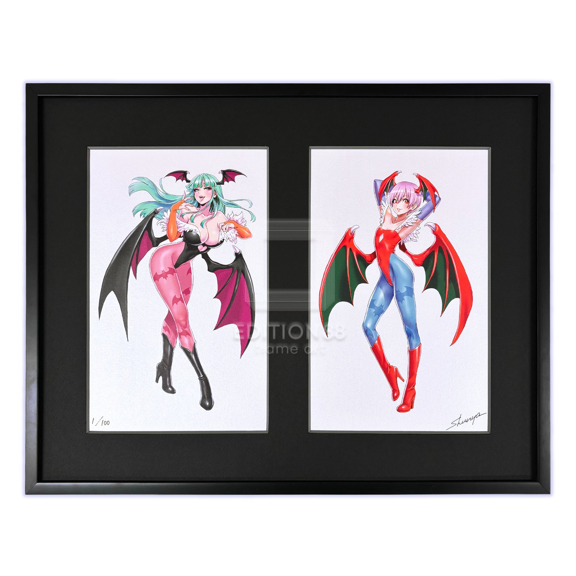 Darkstalkers BISHOUJO Morrigan and Lilith, 88Graph / Shunya Yamashita