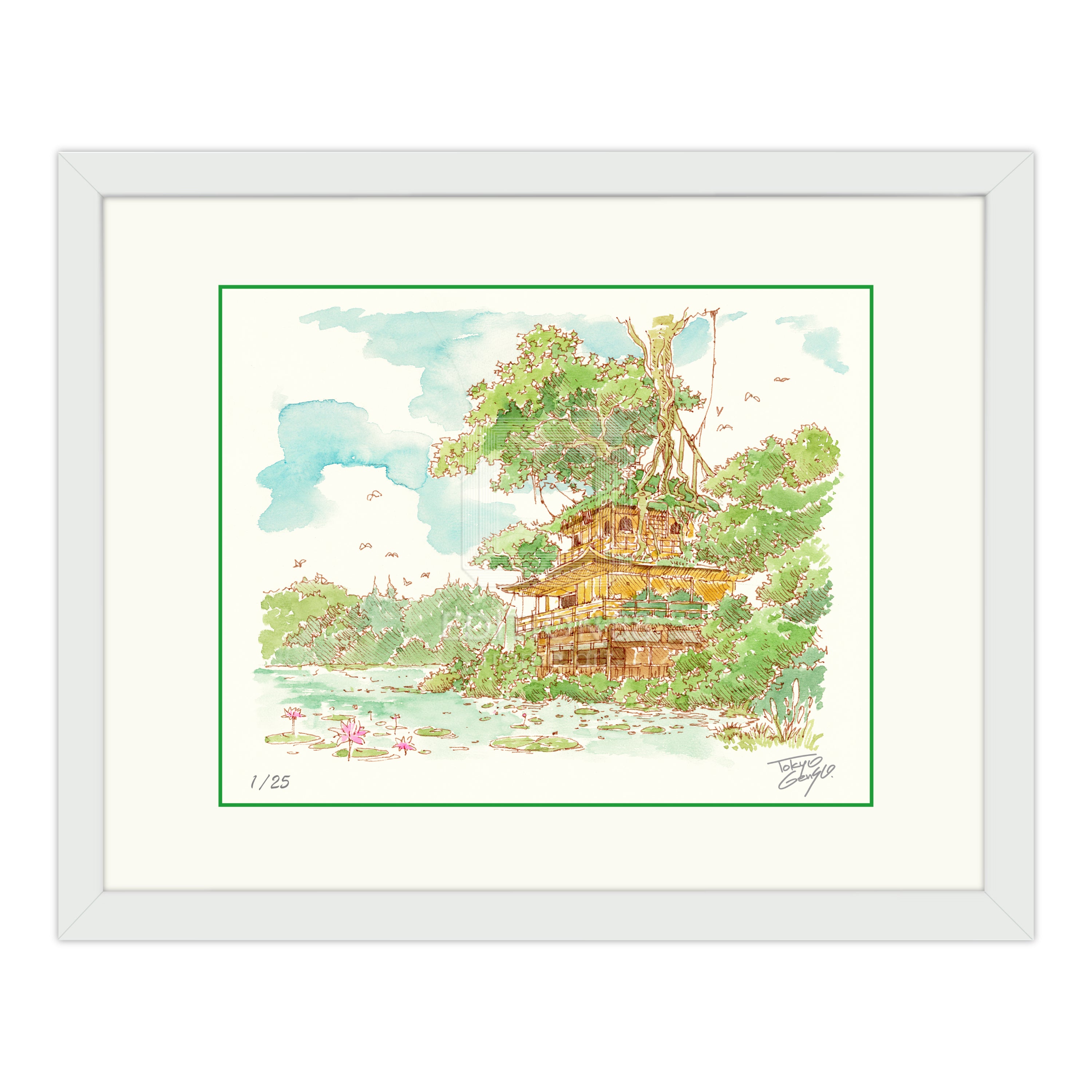 Tokyo Genso / 88Graph Mini 'Kinkaku-ji Genso (watercolor)'