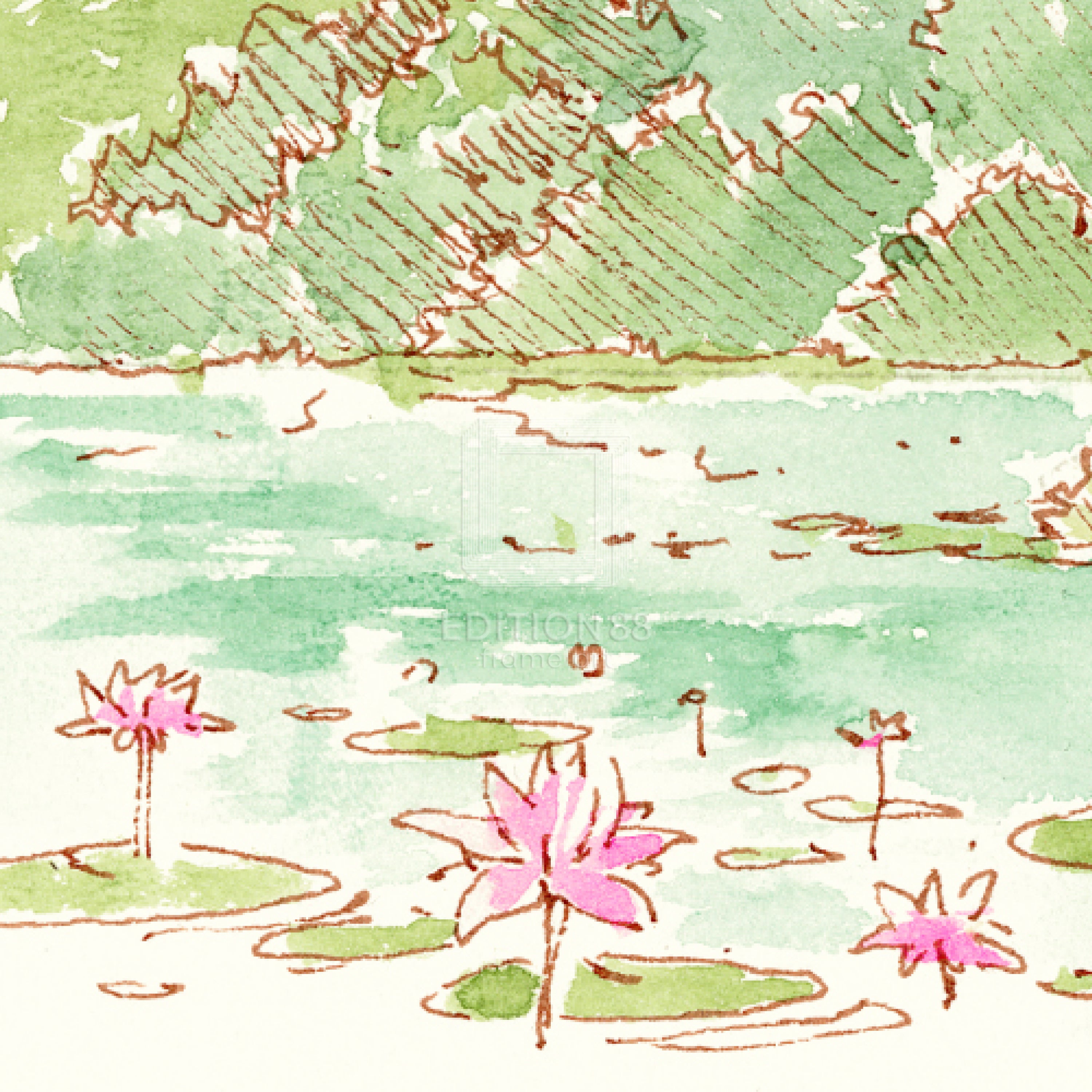 Tokyo Genso / 88Graph Mini 'Kinkaku-ji Genso (watercolor)'
