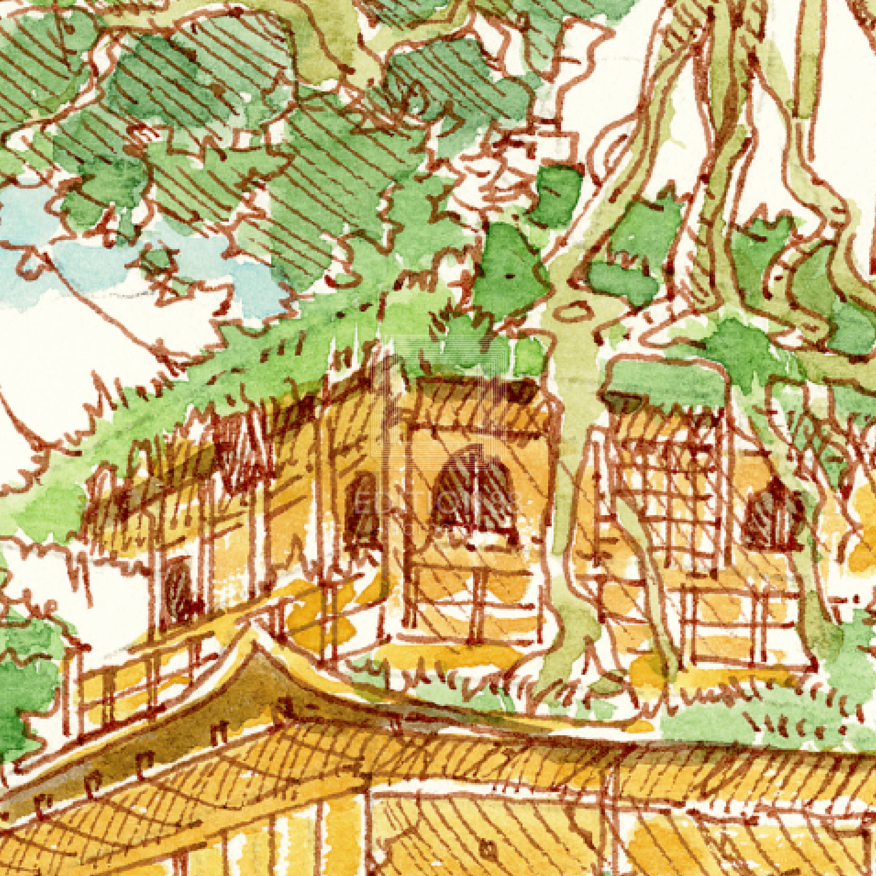 Tokyo Genso / 88Graph Mini 'Kinkaku-ji Genso (watercolor)'