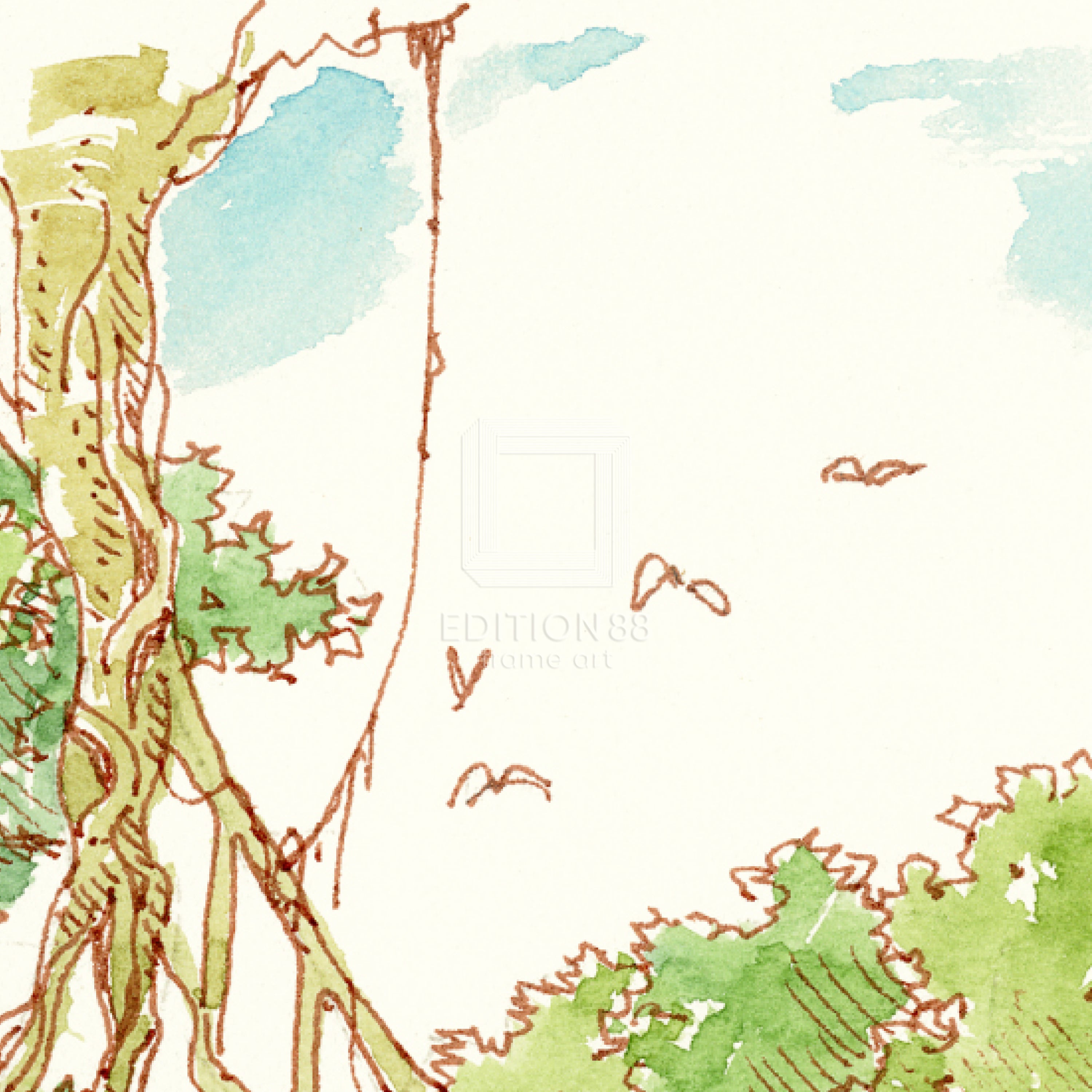 Tokyo Genso / 88Graph Mini 'Kinkaku-ji Genso (watercolor)'