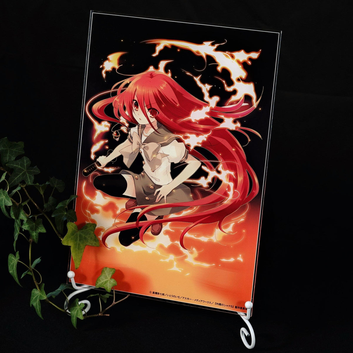 ito noizi shakugan no shana sakai yuuji shana seifuku thighhighs