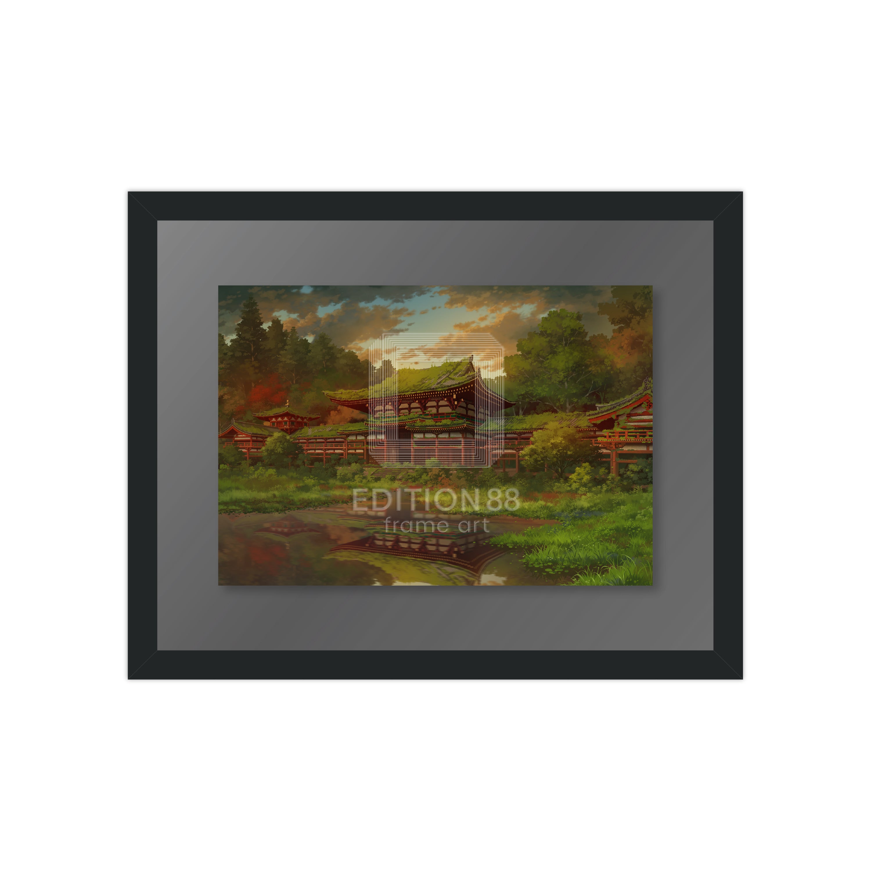 Tokyo Genso / 88Graph Acrylic 'Byōdō-in Phoenix Hall Genso'