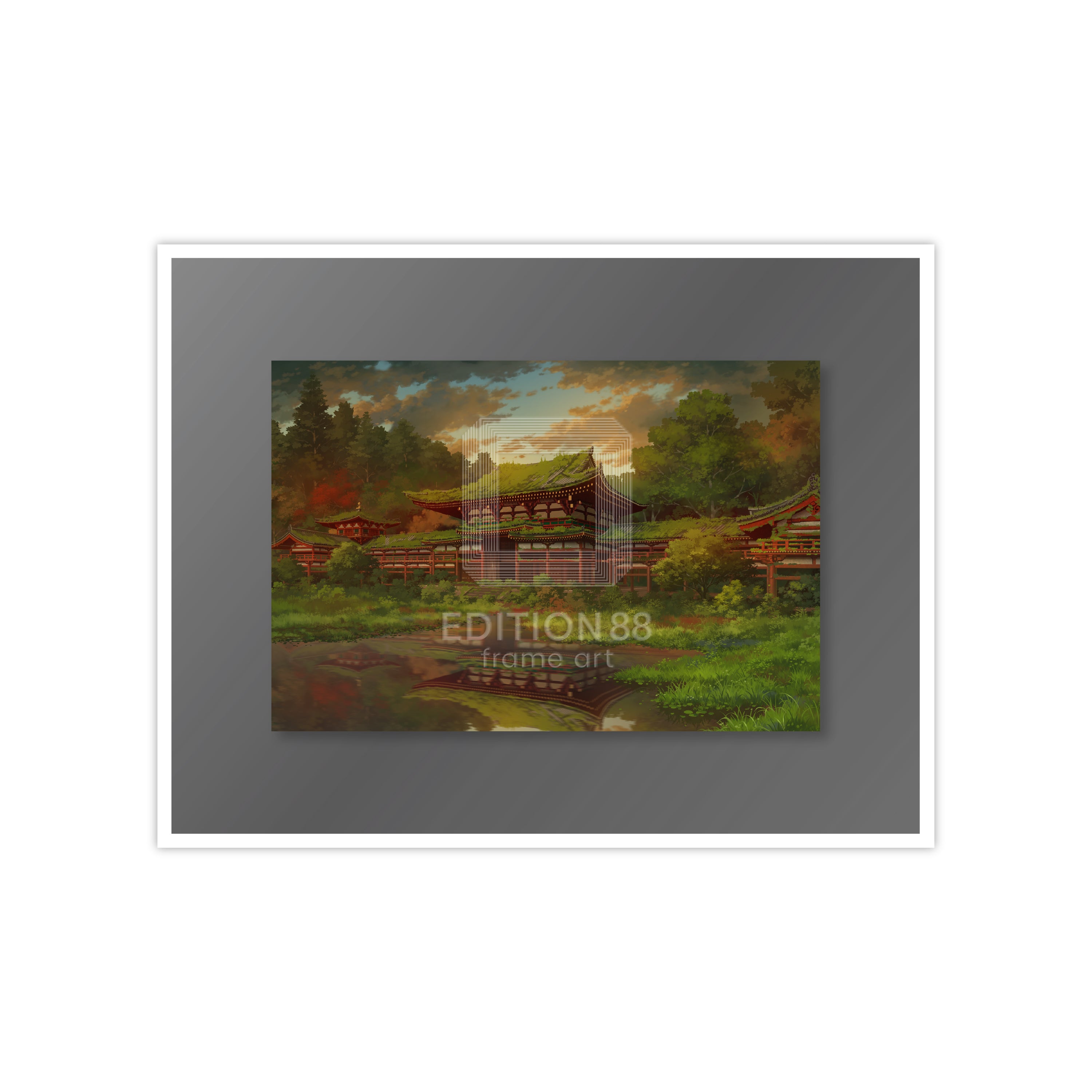 Tokyo Genso / 88Graph Acrylic 'Byōdō-in Phoenix Hall Genso'