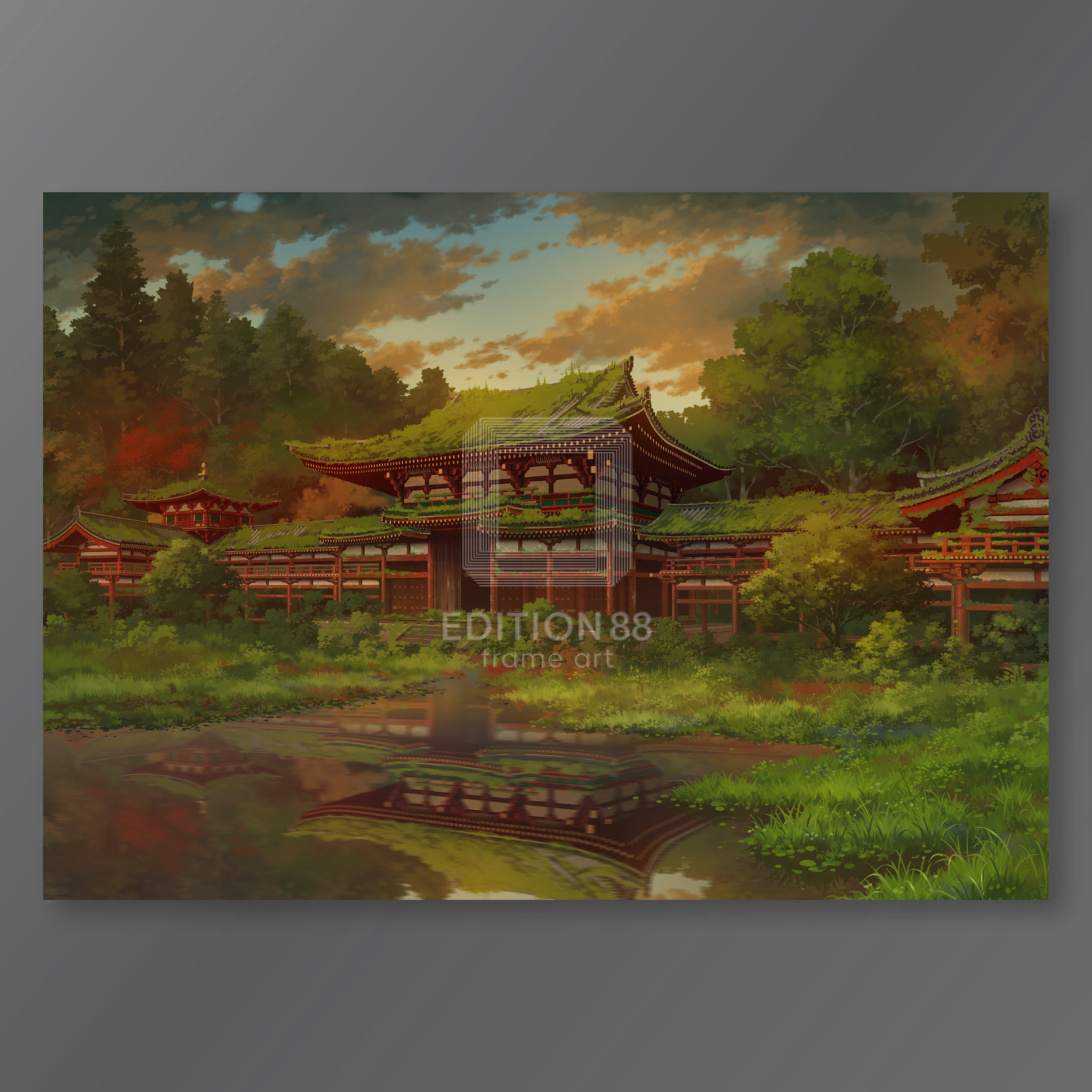 Tokyo Genso / 88Graph Acrylic 'Byōdō-in Phoenix Hall Genso'