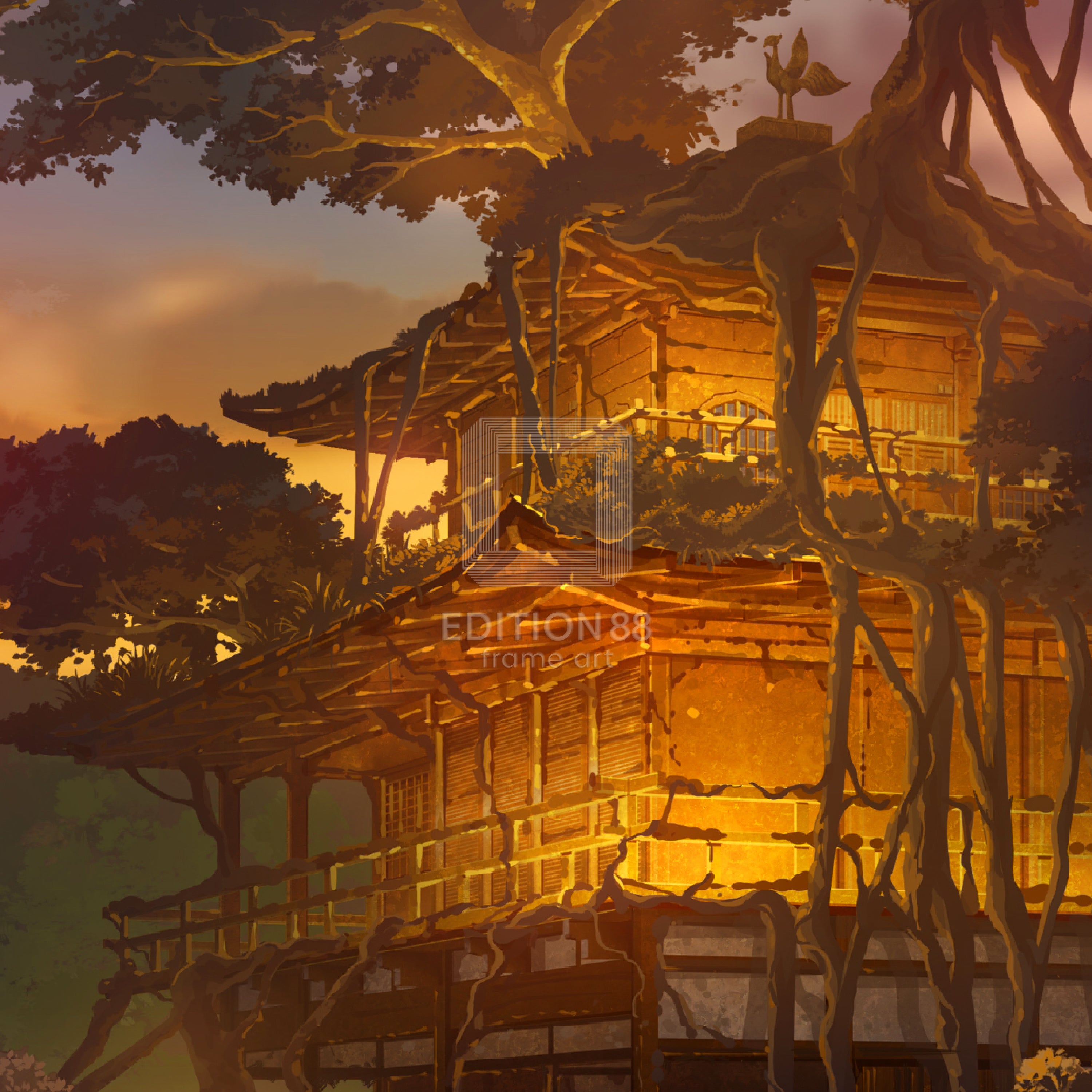 Tokyo Genso / 88Graph Acrylic 'Kinkaku-ji Genso'