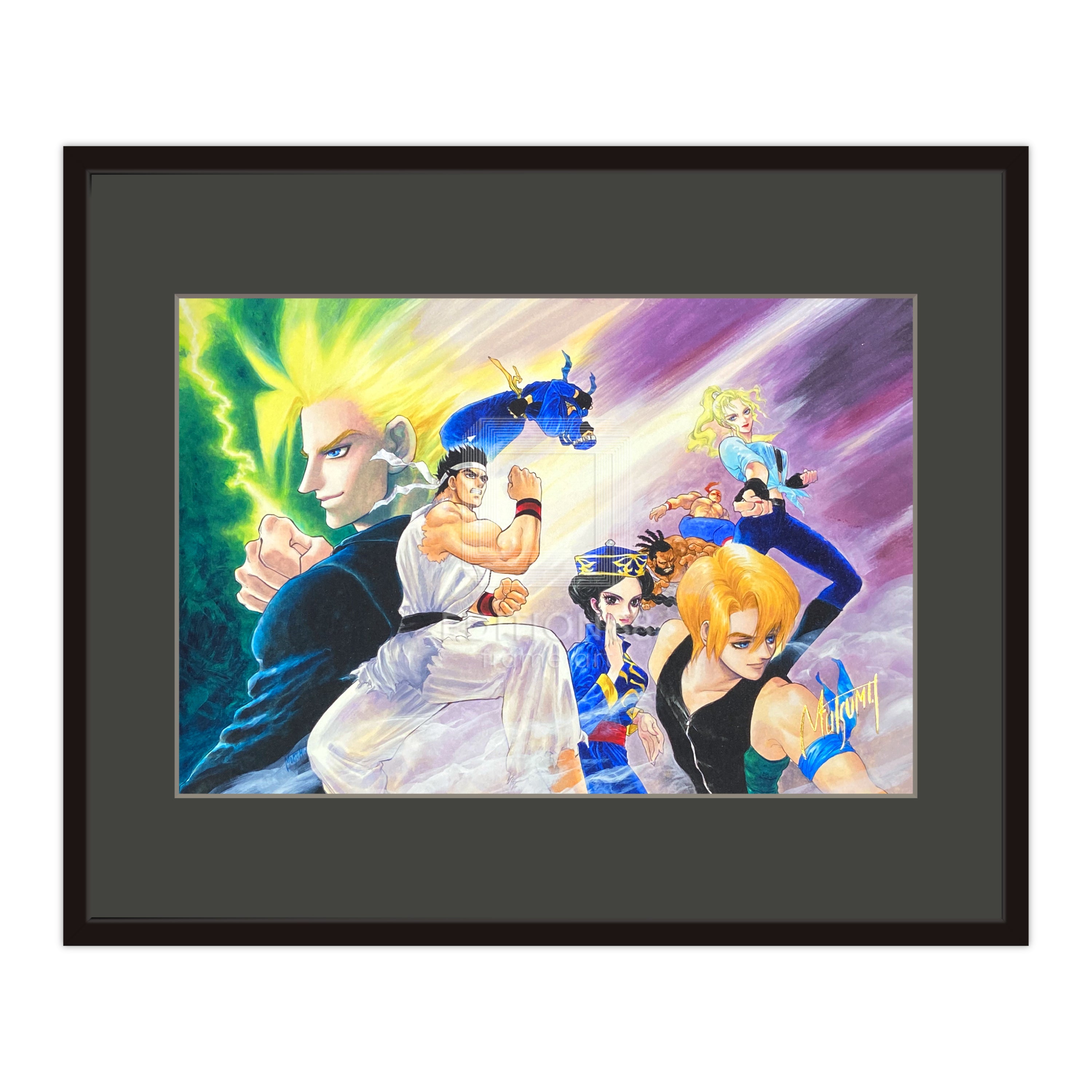 88Graph 'Green & Purple' / Mutsumi Inomata