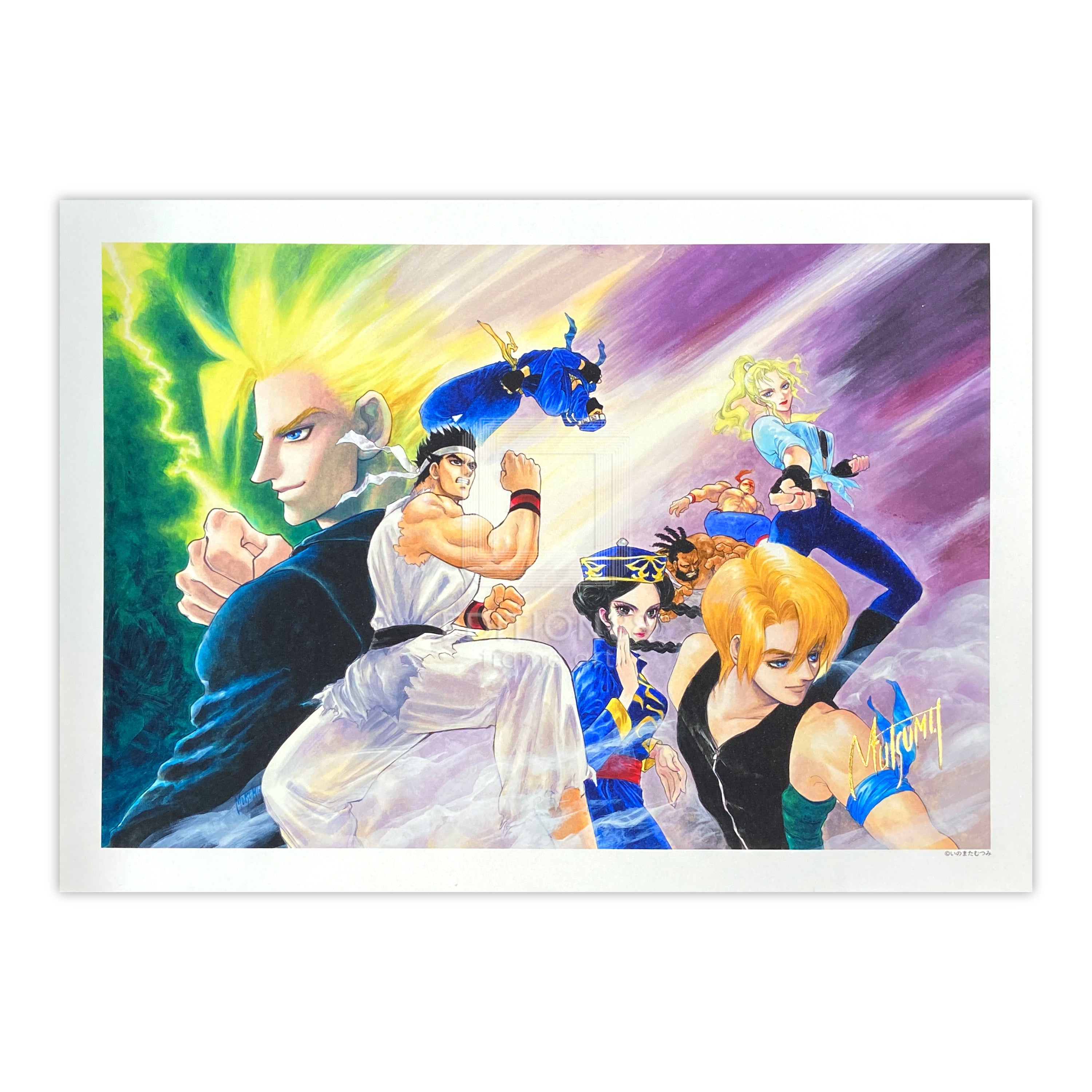 88Graph 'Green & Purple' / Mutsumi Inomata