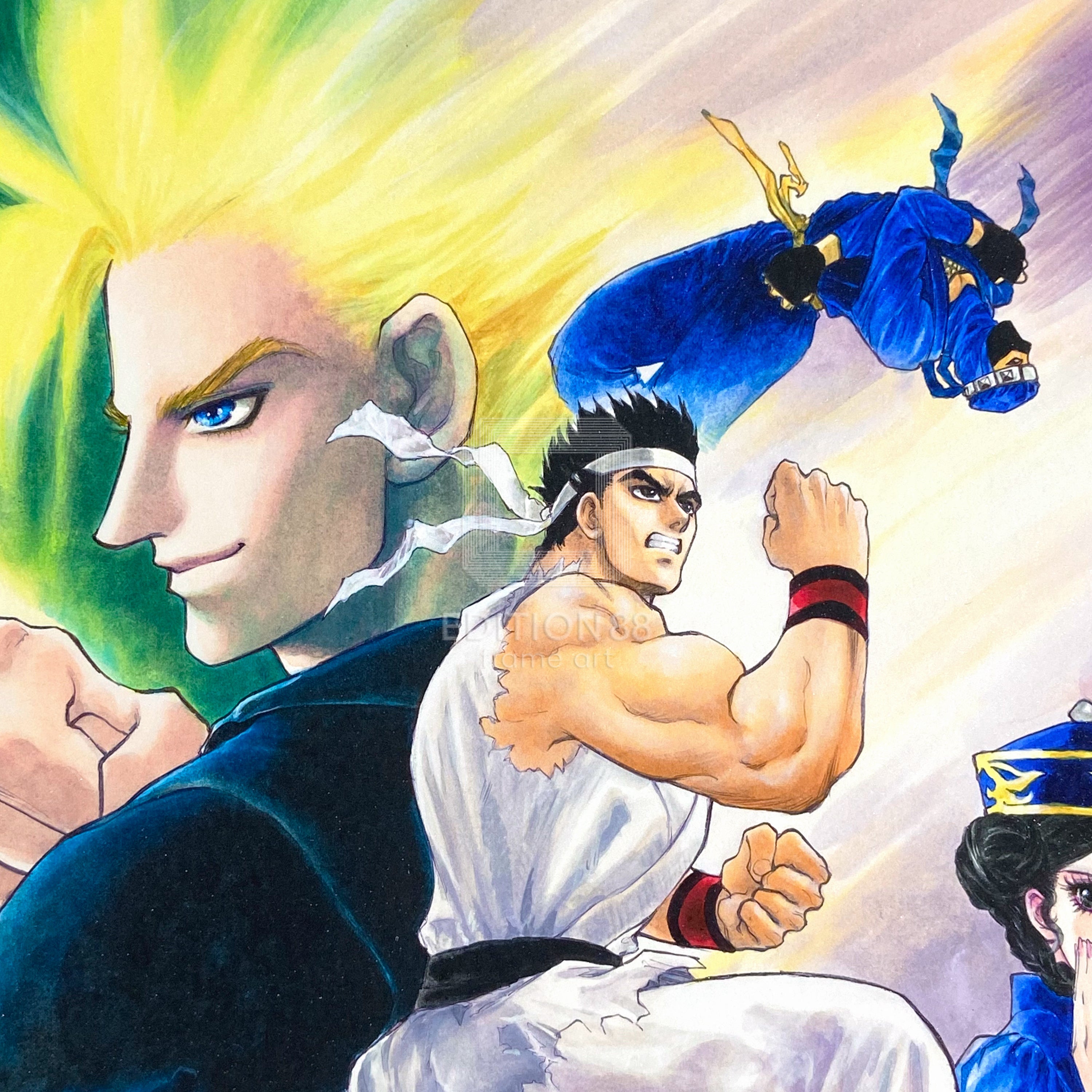 88Graph 'Green & Purple' / Mutsumi Inomata