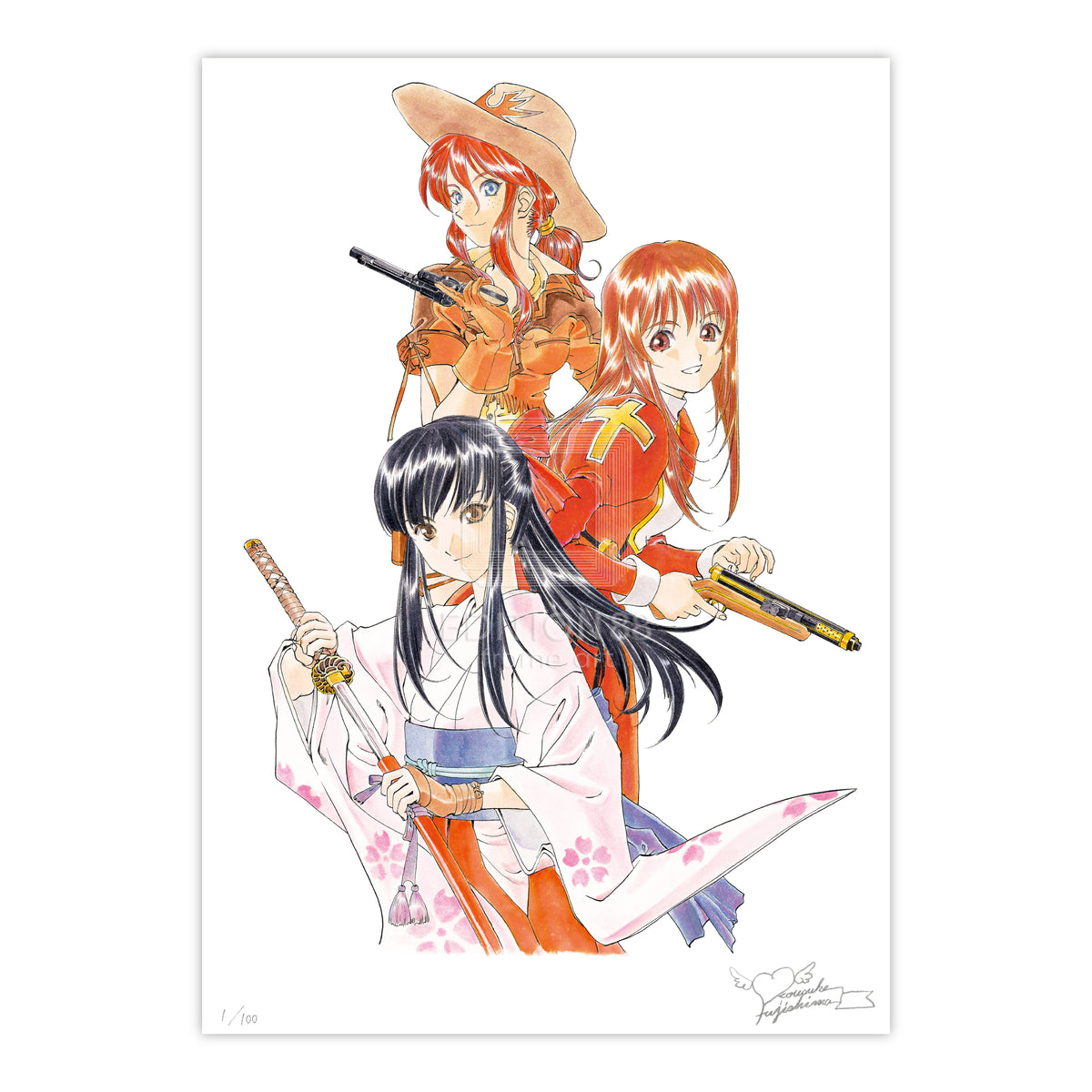 Sakura Wars, 88Graph #2 / Kosuke Fujishima