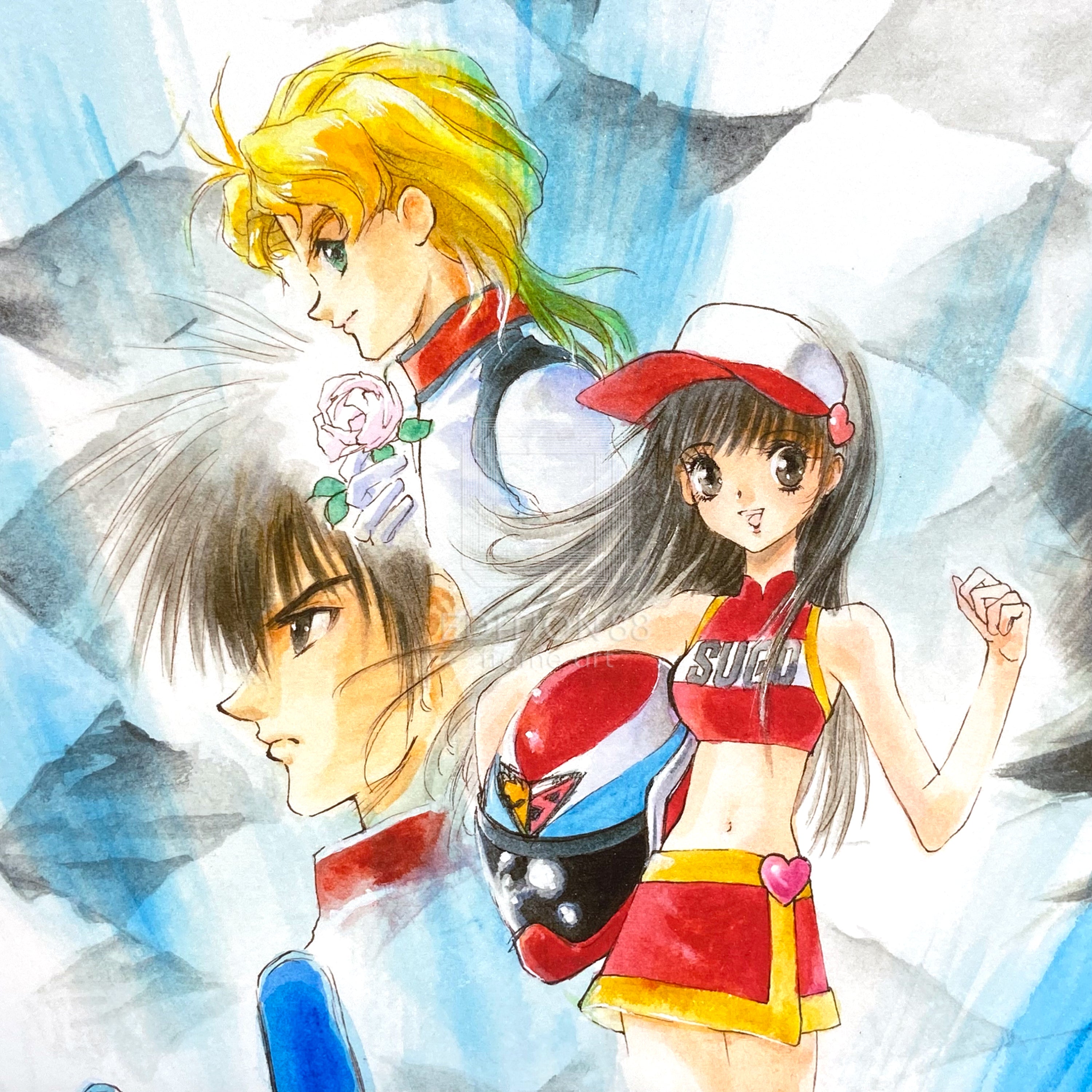 CYBER FORMULA MEMORIAL グラフィックブック Japan Book Future GPX Cyber Formula Memorials II F/S | eBay