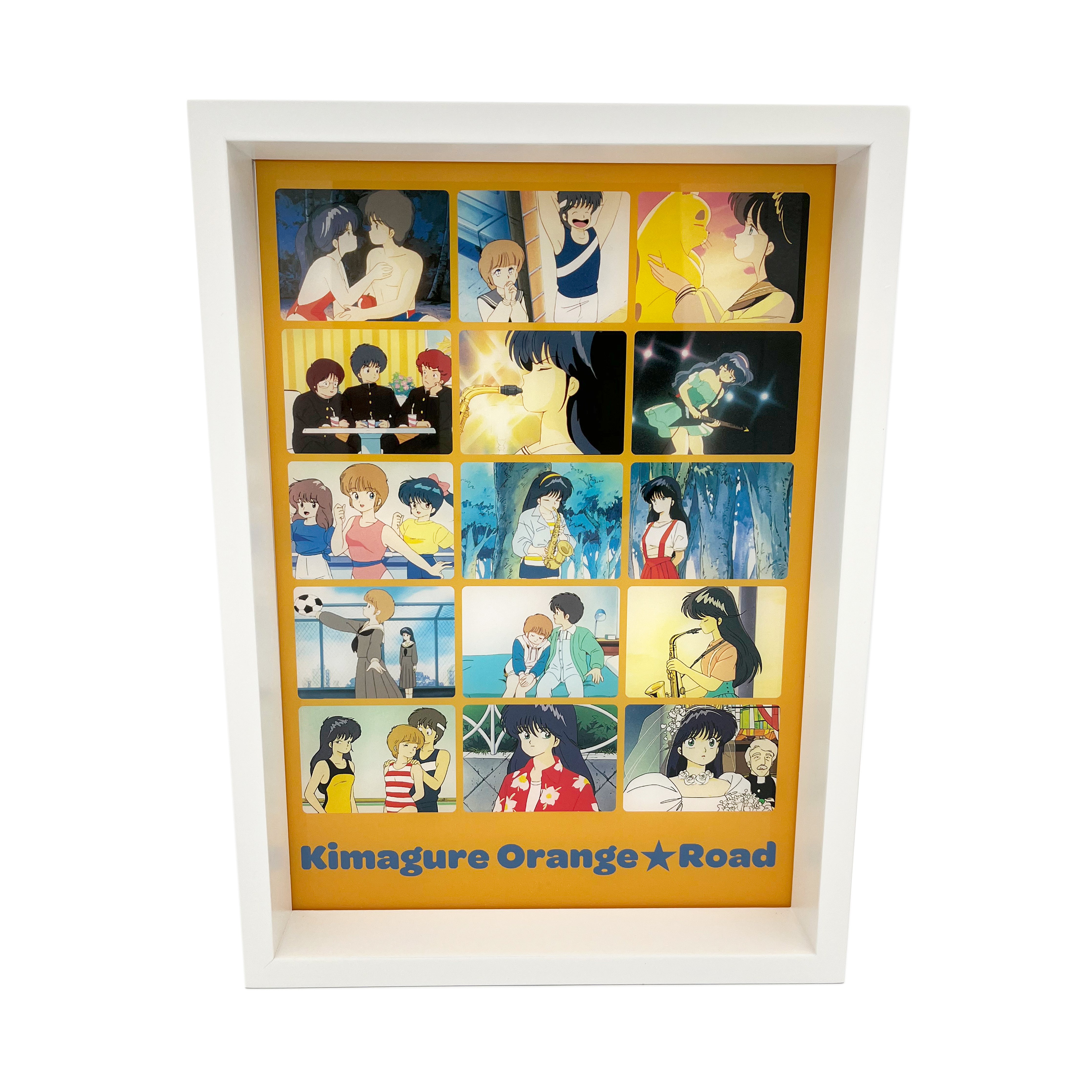 Kimagure Orange Road Box Framed Acrylic Art (Anime/Orange)