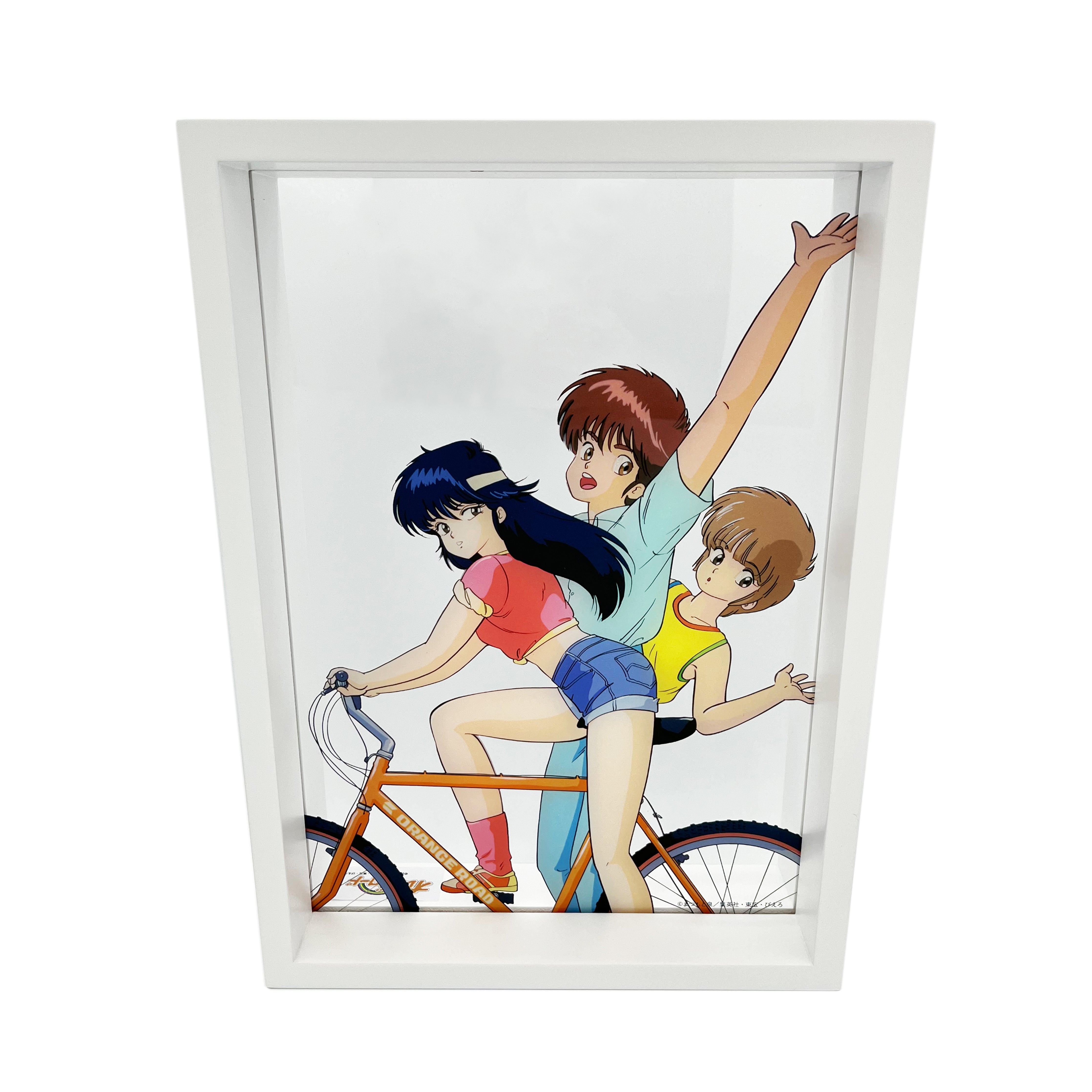 Kimagure Orange Road, 88Graph, Box Framed Acrylic Art  (Anime/Yellow)