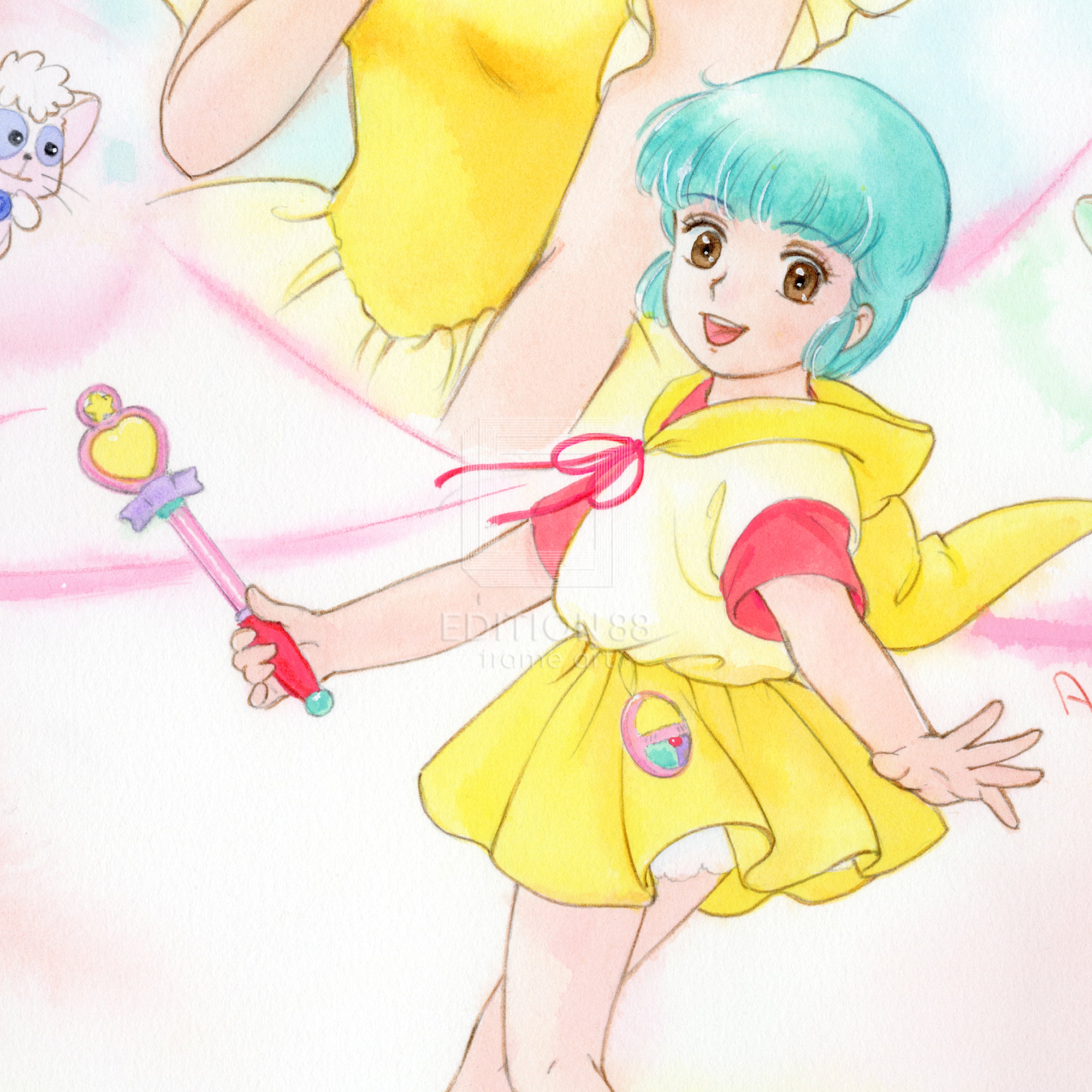 This artwork was created as main visual of 'Happy Valentine! 2026'.