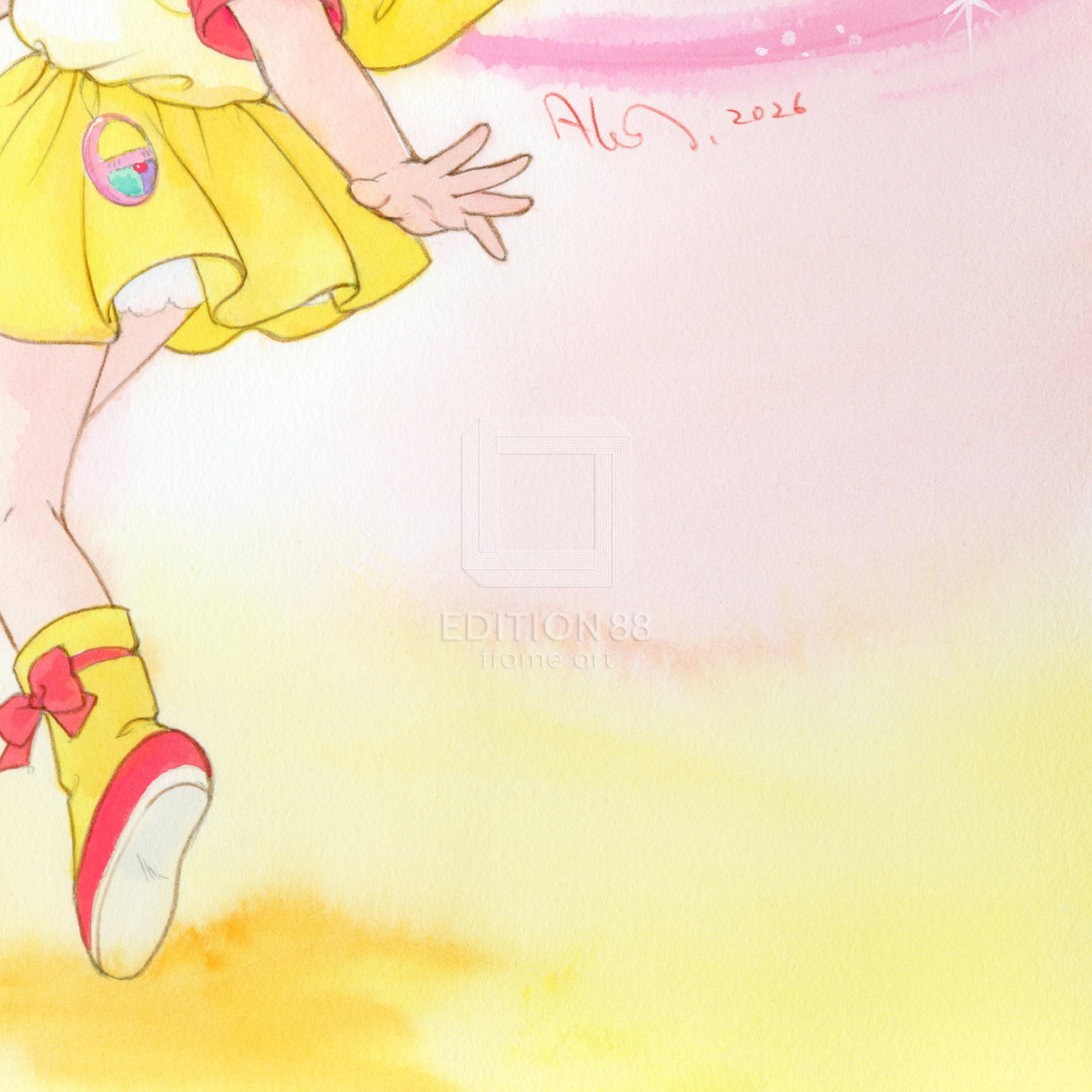This artwork was created as main visual of 'Happy Valentine! 2026'.