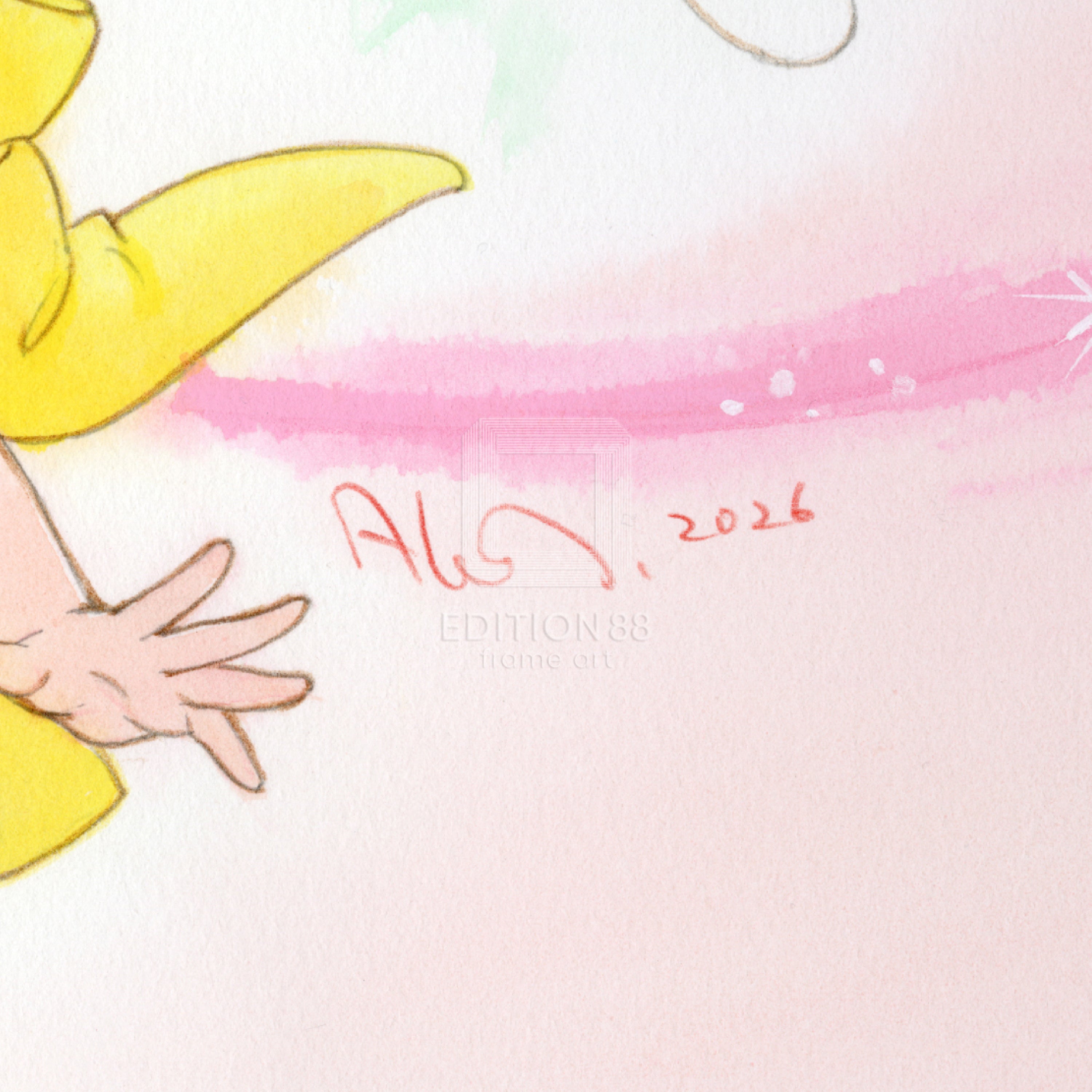 This artwork was created as main visual of 'Happy Valentine! 2026'.