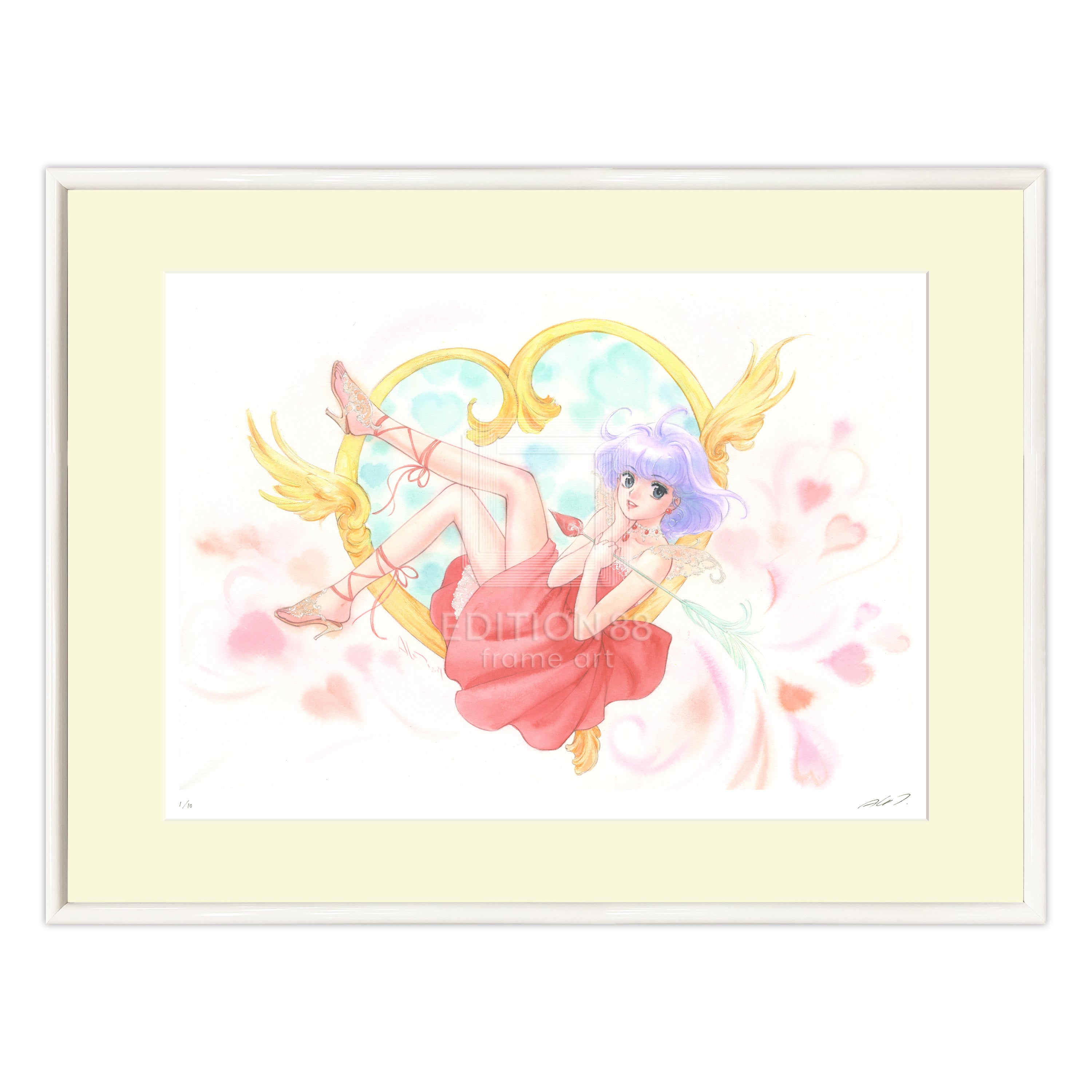 This artwork was created as main visual of 'Magical Angel Creamy