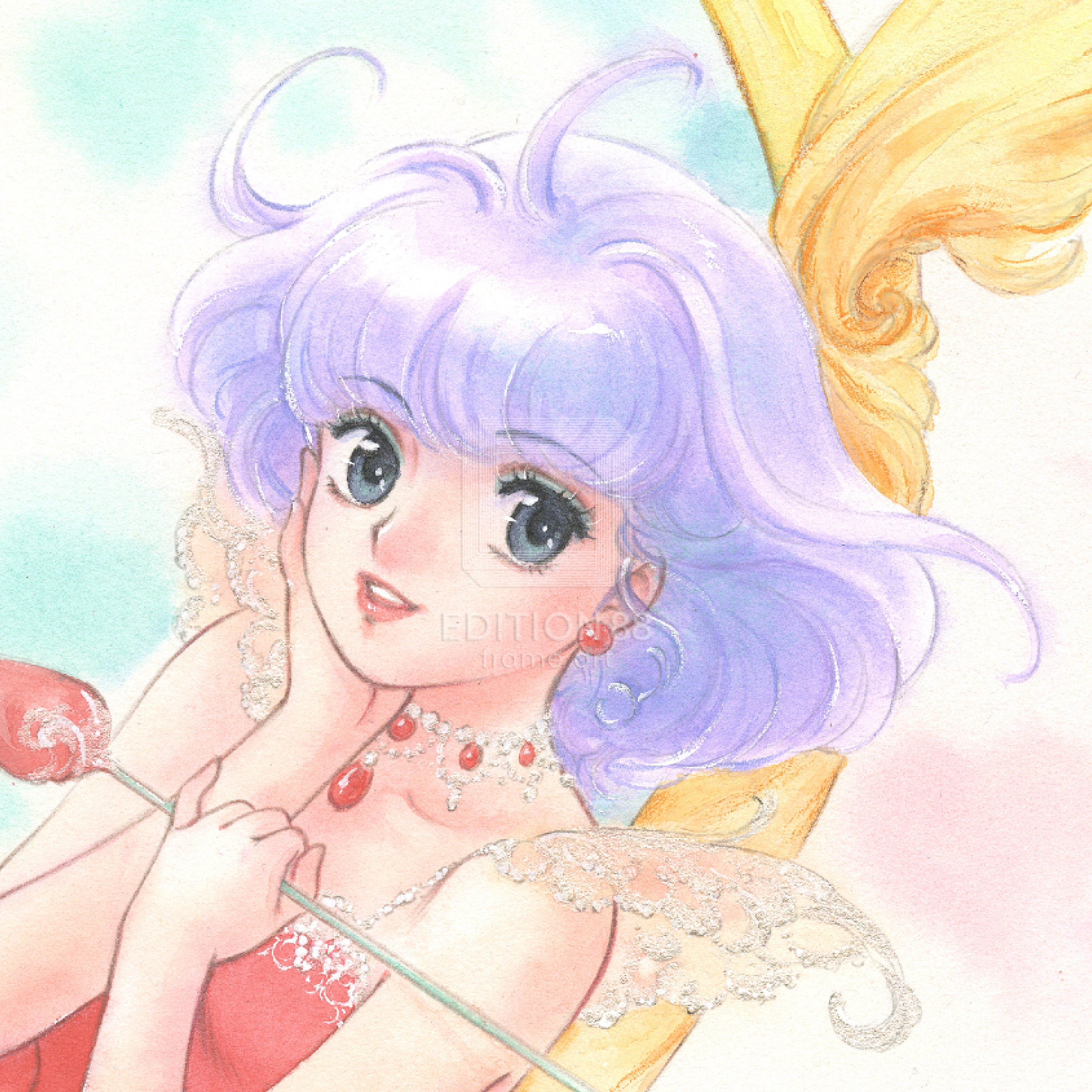 This artwork was created as main visual of 'Magical Angel Creamy