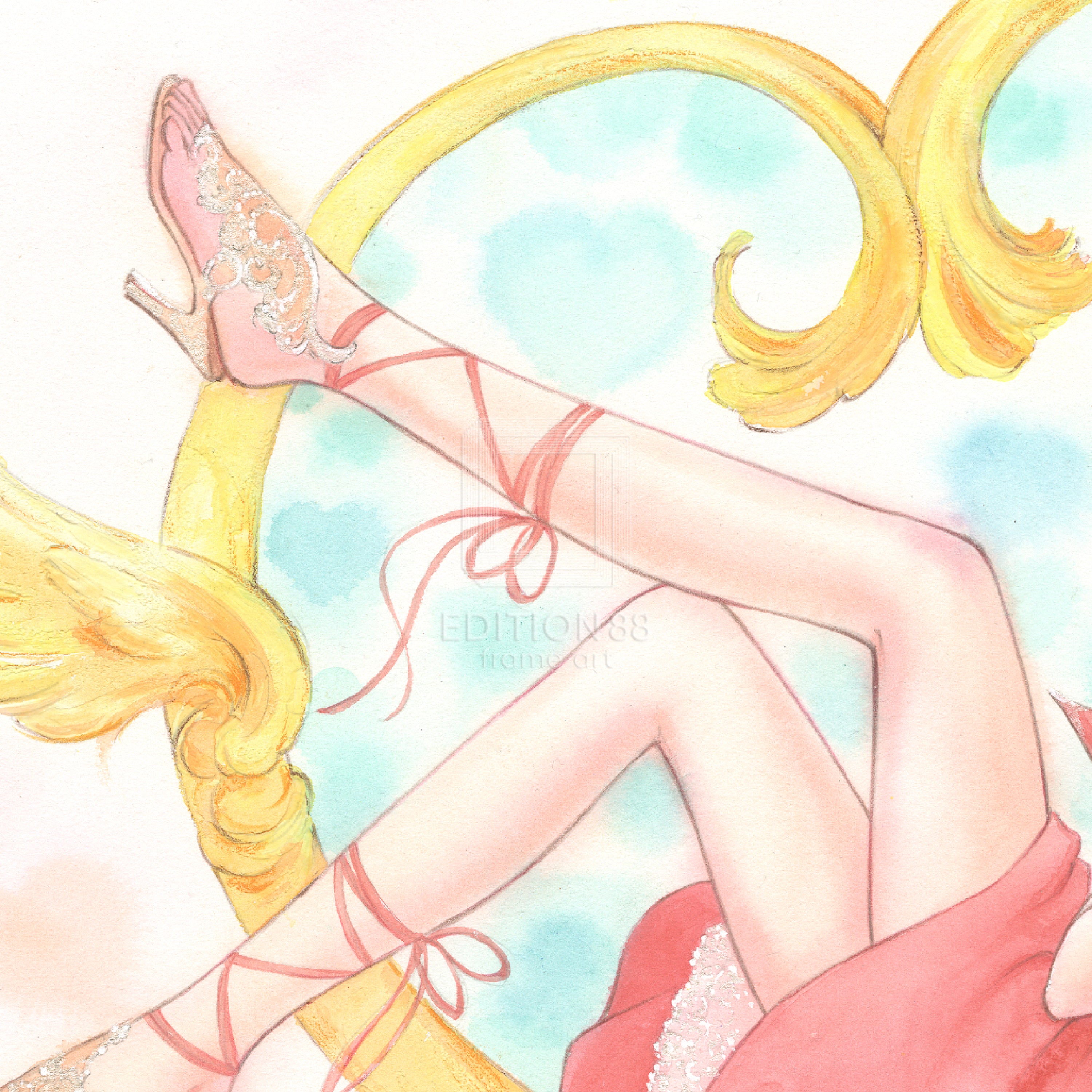 This artwork was created as main visual of 'Magical Angel Creamy