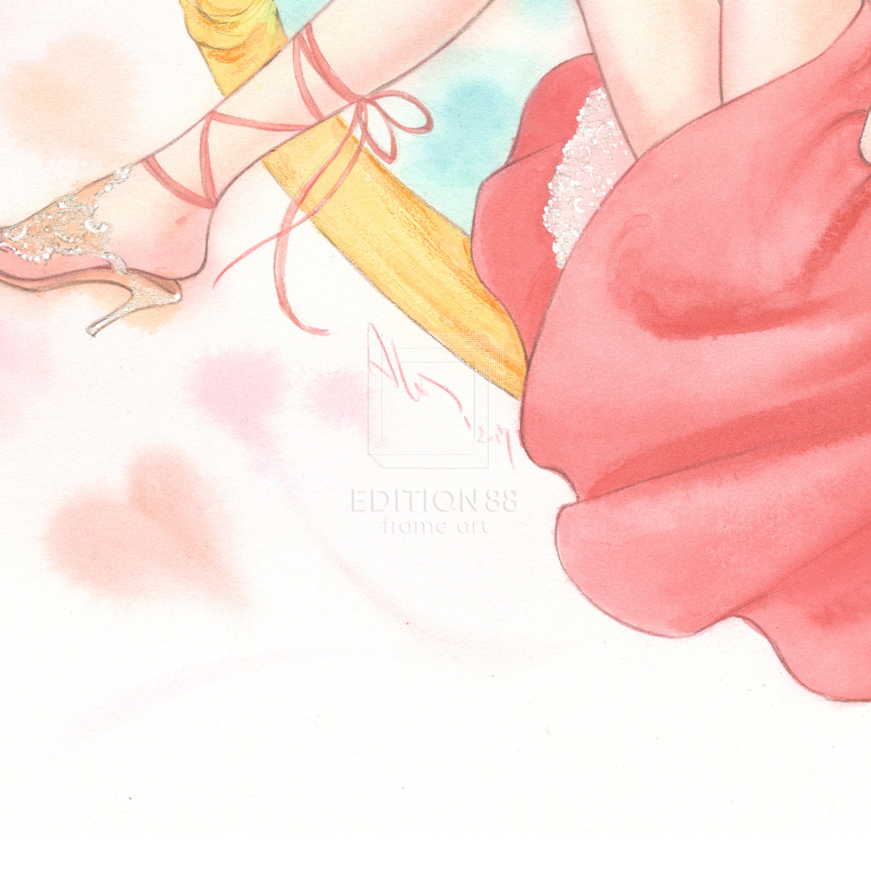 This artwork was created as main visual of 'Magical Angel Creamy