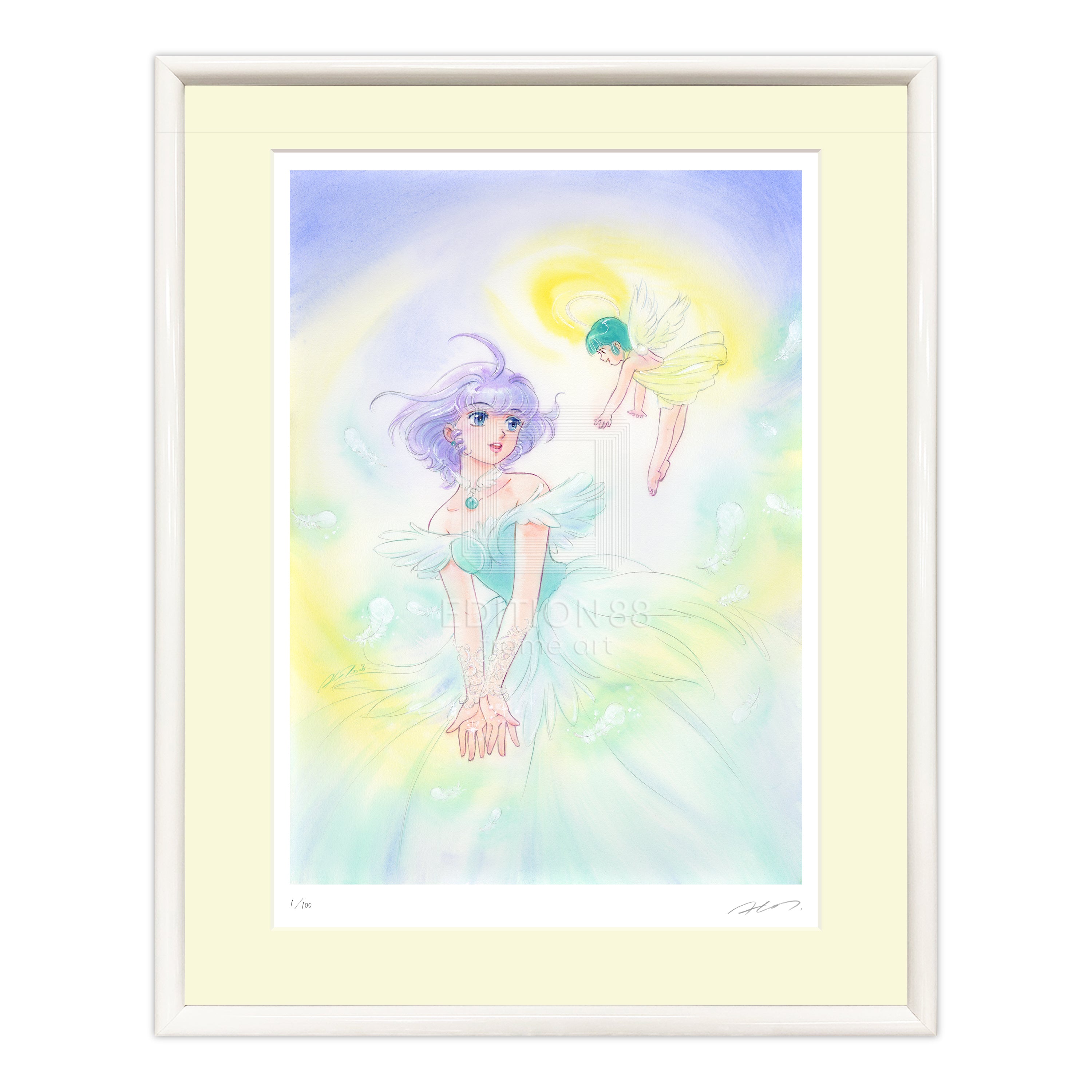This artwork was newly drawn for the 'Akemi Takada Exhibition' at