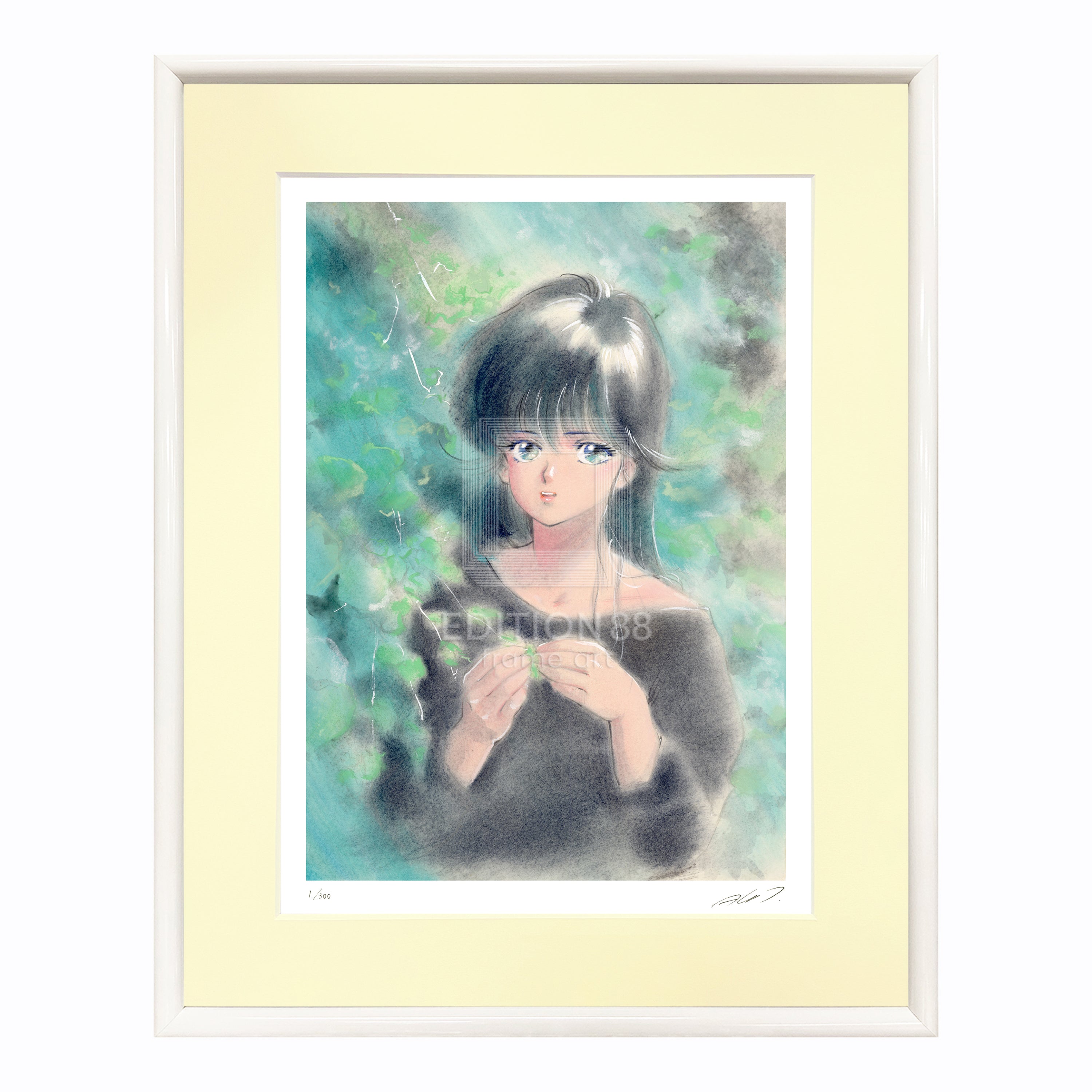 書アート MINAMI OZAKI BRONZE Zetsuai Japan Art Works Illustration Book 1989