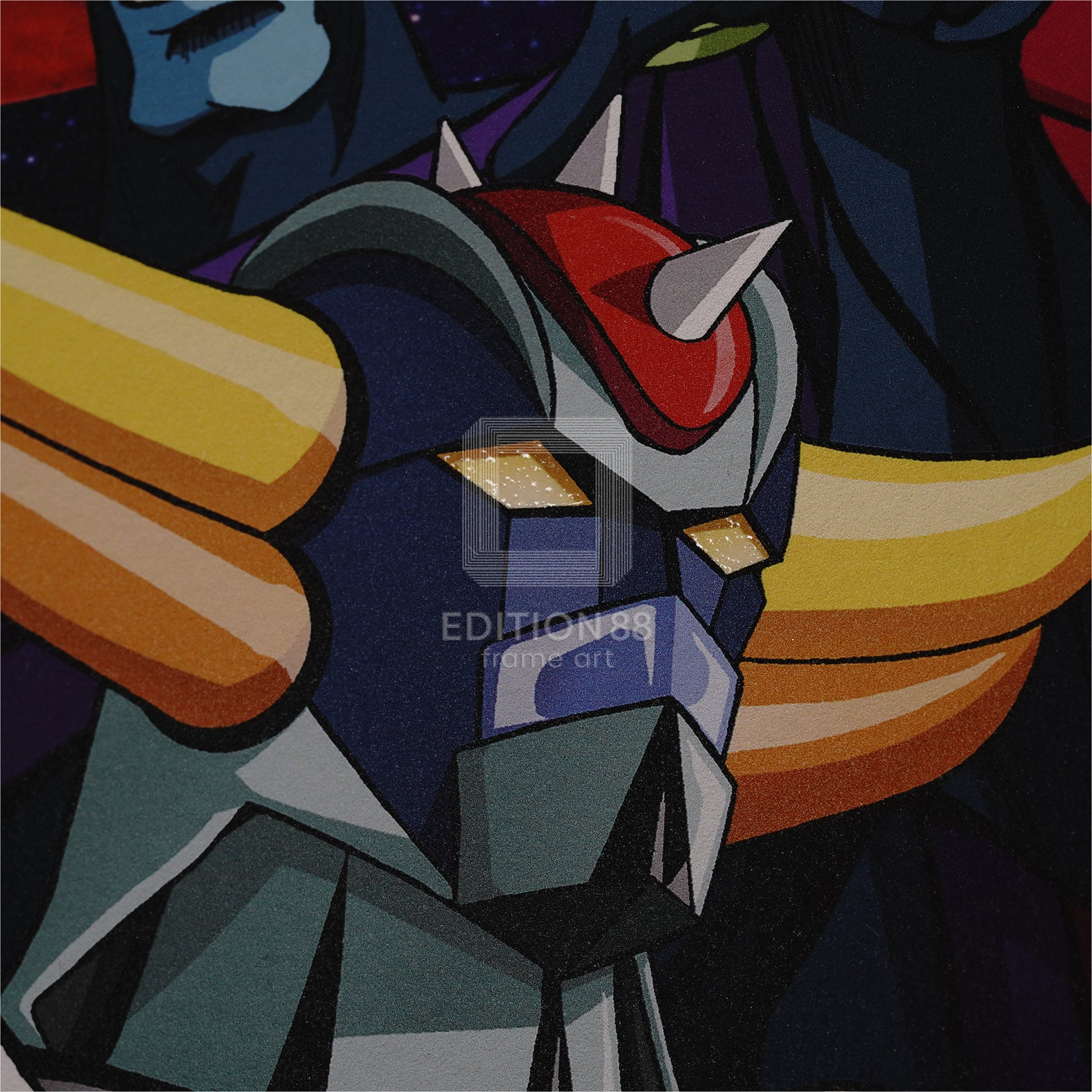 UFO Robot Grendizer (Goldorak/Goldrake), 88Graph ‘Fight! The King of the Universe (Washi ver.)’ / Kazuhiro Ochi