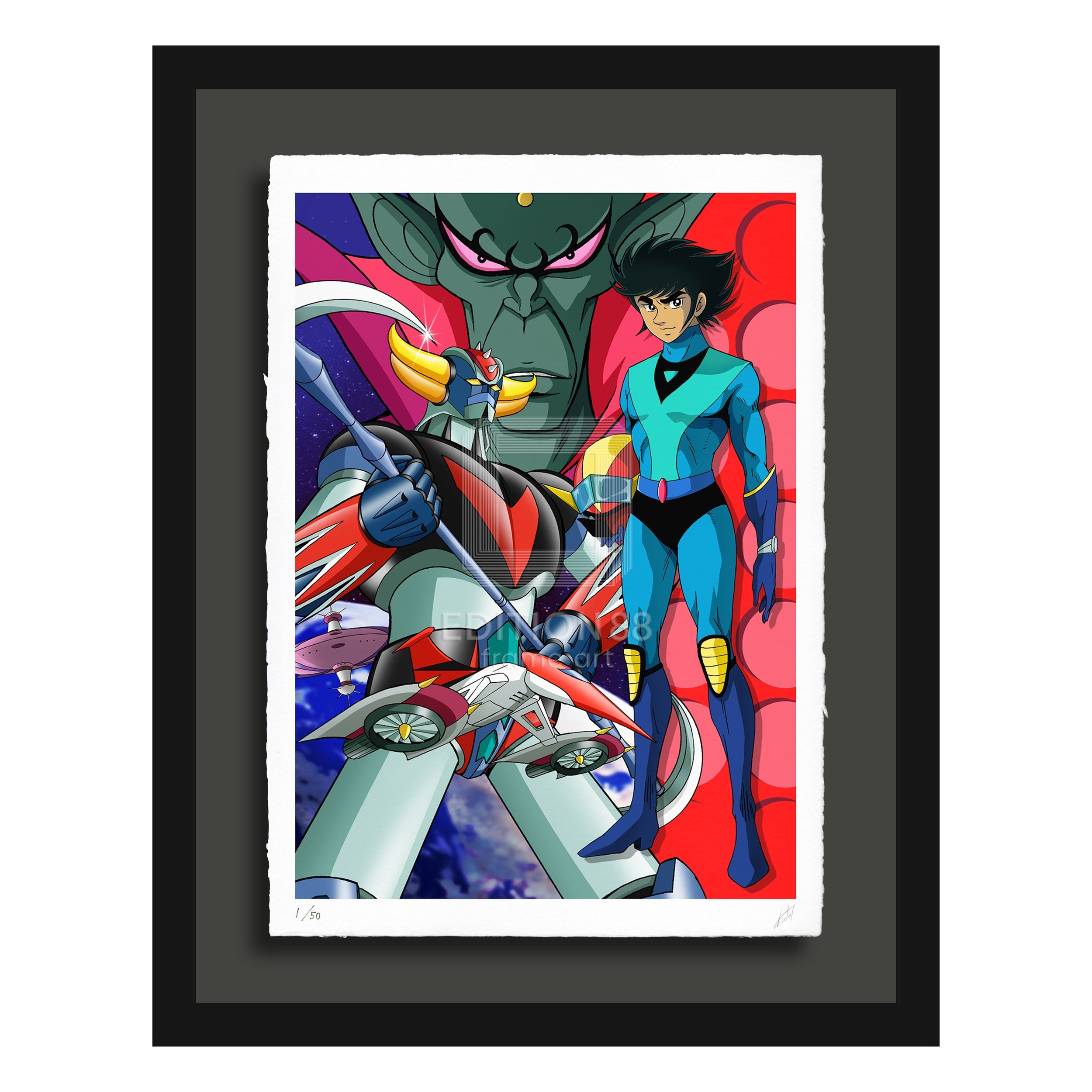 UFO Robot Grendizer (Goldorak / Goldrake) , 88Graph ‘Go! A hot-blooded man of the universe (Washi ver.)’ / Kazuhiro Ochi